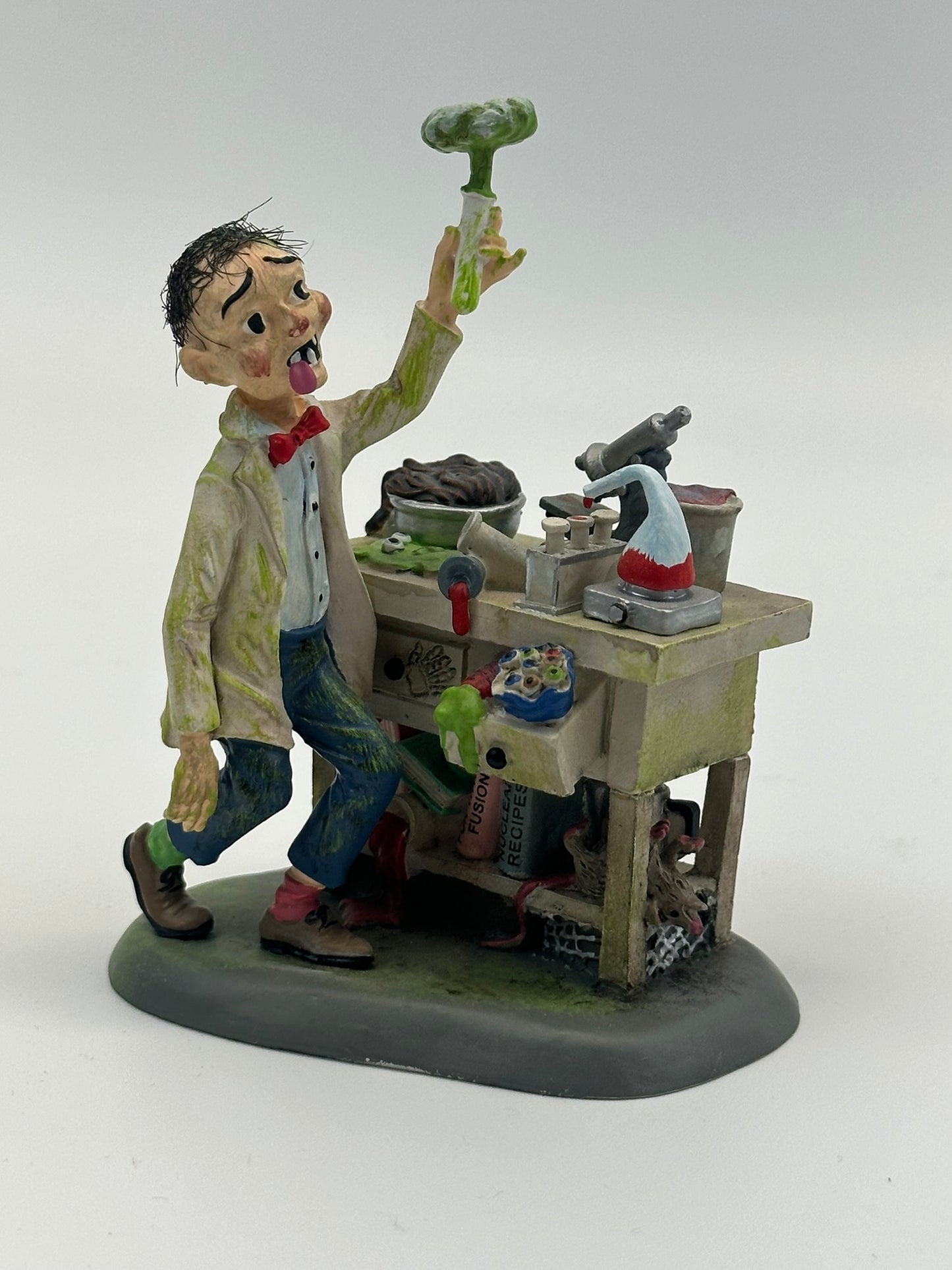 Department 56 - Dr. Lunatic, The Mad Scientist - Snow Village Halloween