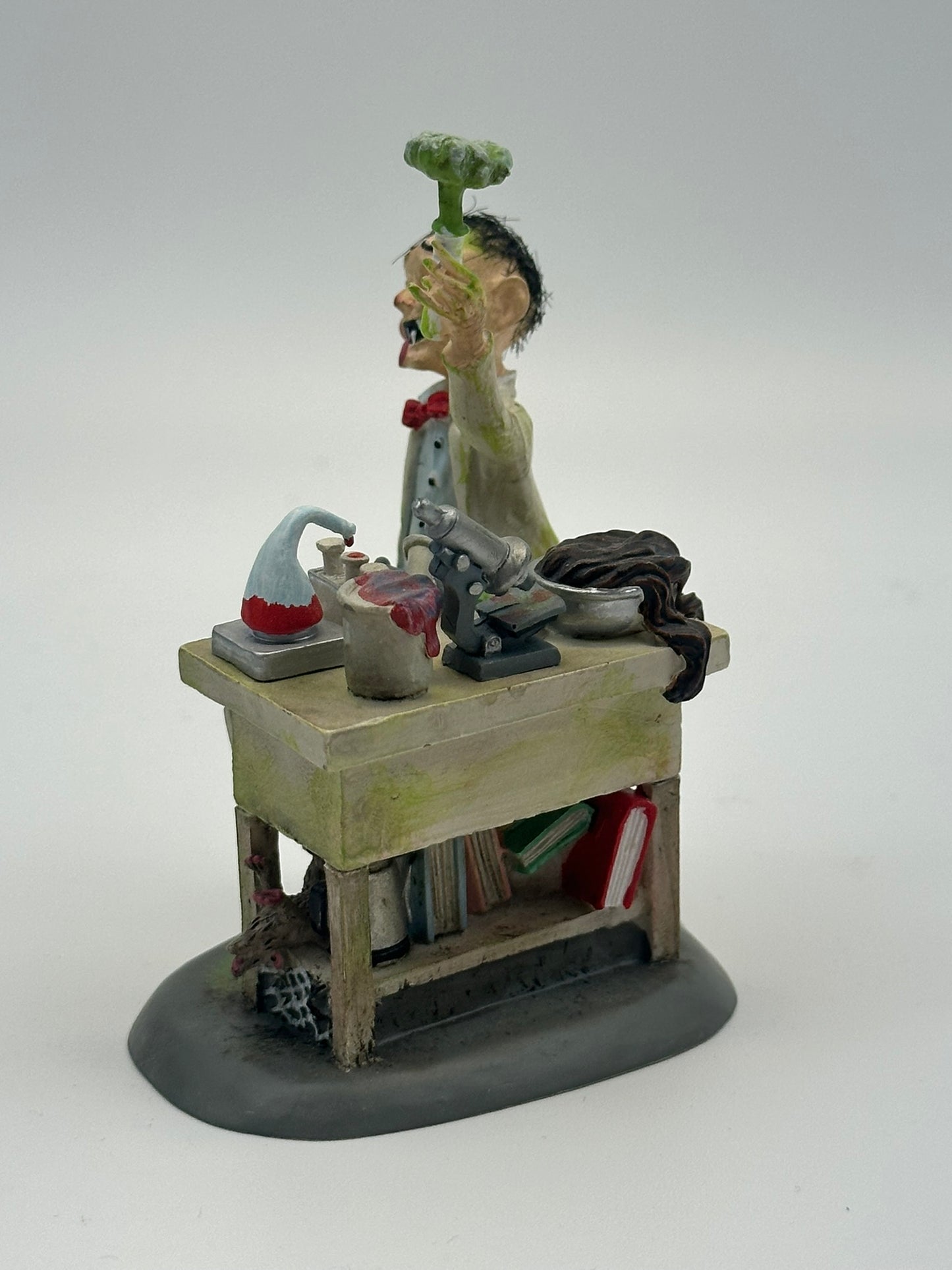 Department 56 - Dr. Lunatic, The Mad Scientist - Snow Village Halloween