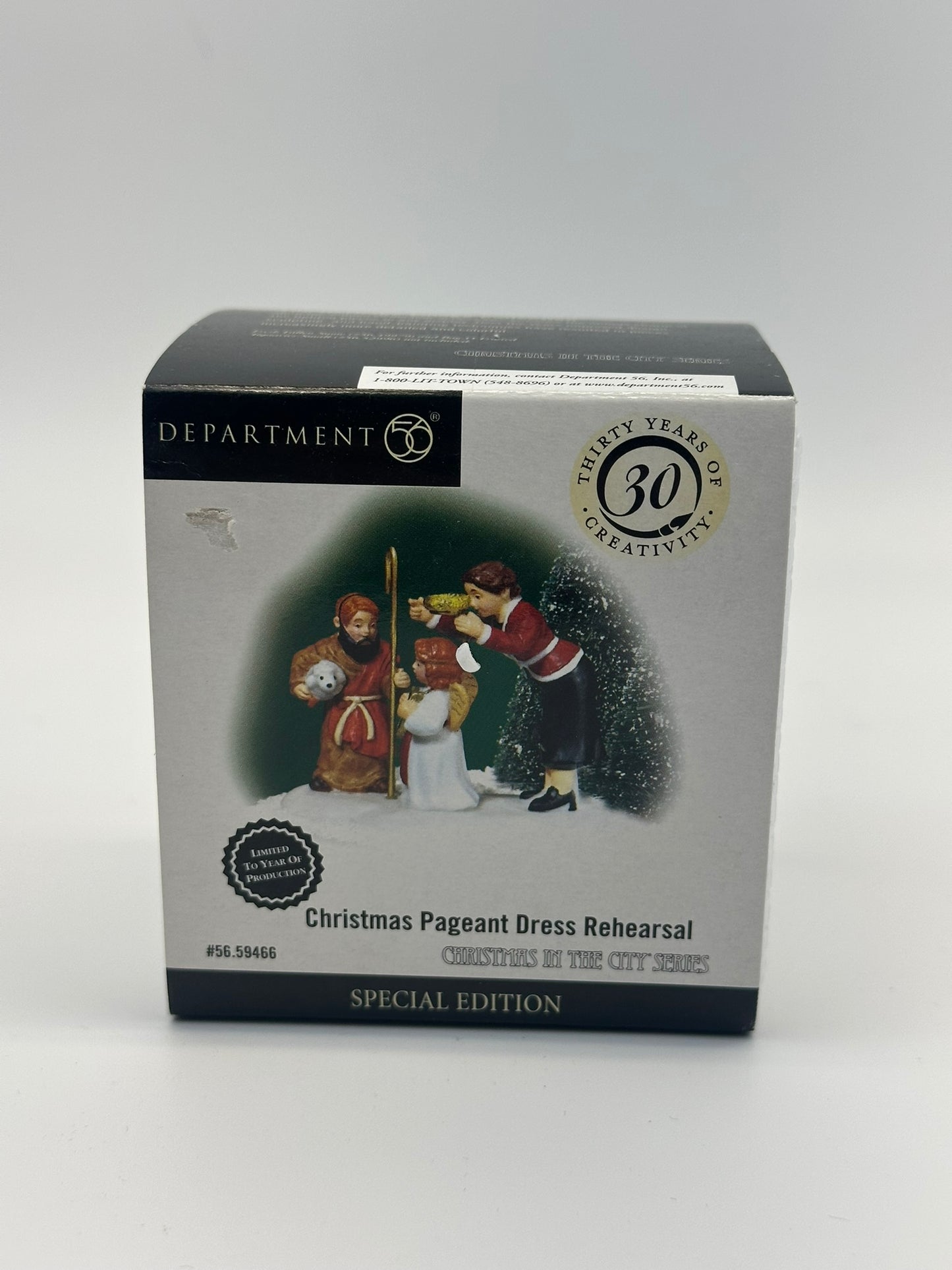 Department 56 - Christmas Pageant Dress Rehearsal - Christmas in the City