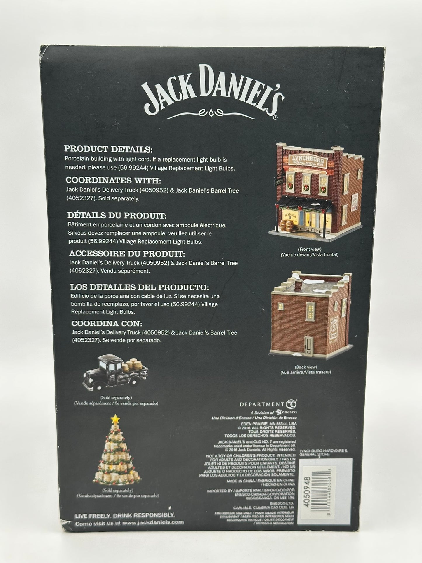Department 56 - Lynchburg Hardware & General Store - Jack Daniel's