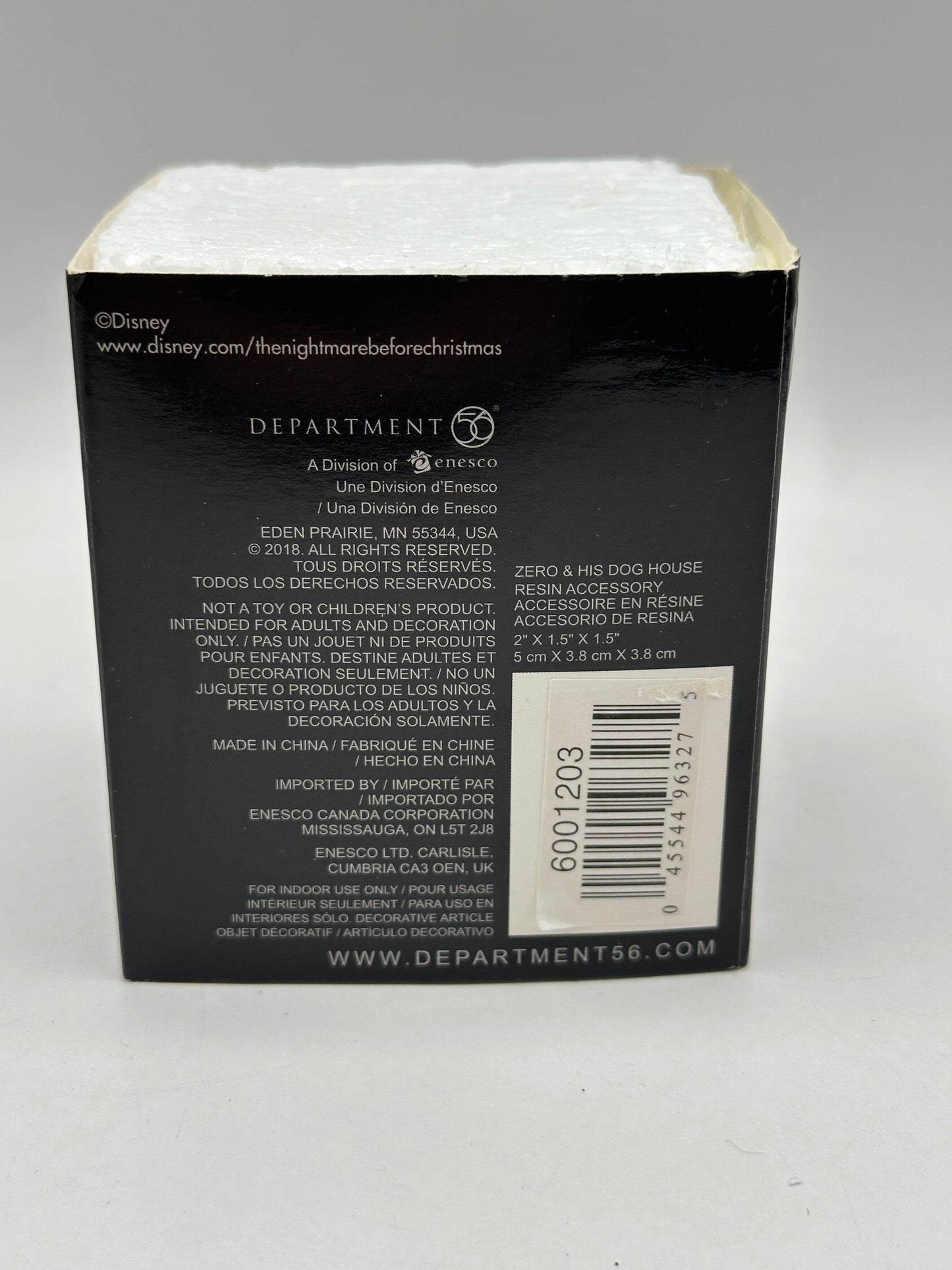 Department 56 - Zero And His Dog House - The Nightmare Before Christmas