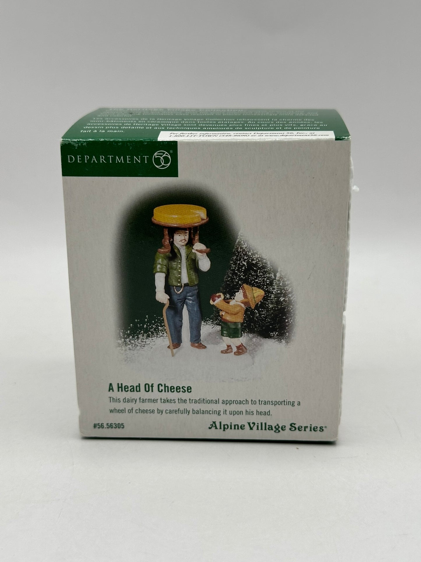 Department 56 - A Head Of Cheese - Alpine Village