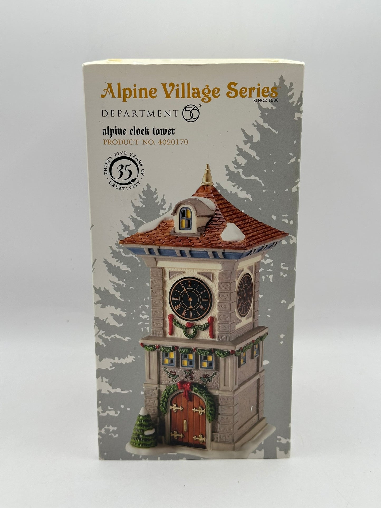 Department 56 - Alpine Clock Tower - Alpine Village