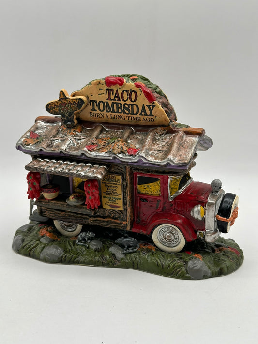 Department 56 - Taco Tombsday Taco Truck - Snow Village Halloween
