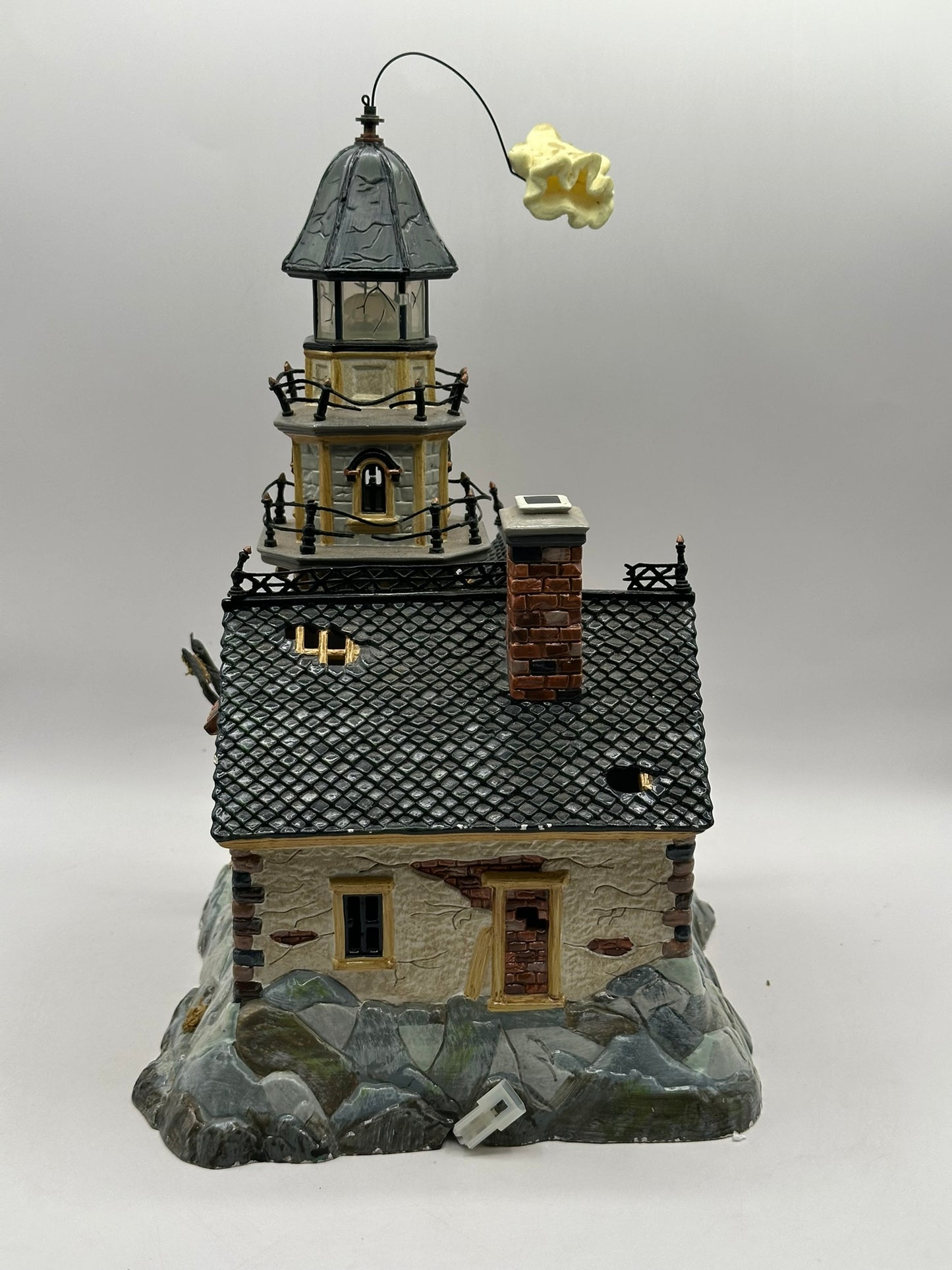 Department 56 - Shipwreck Lighthouse - Snow Village Halloween