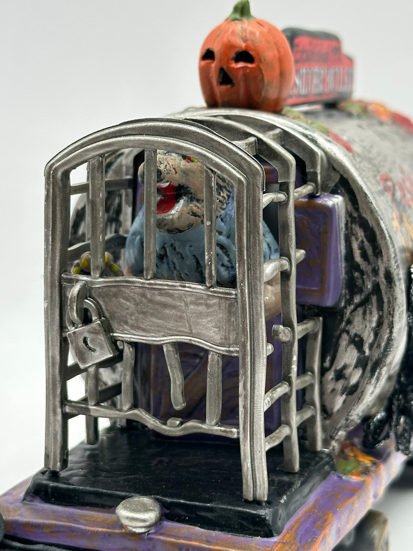 Department 56 - Haunted Rails The Silver Bullet - Snow Village Halloween