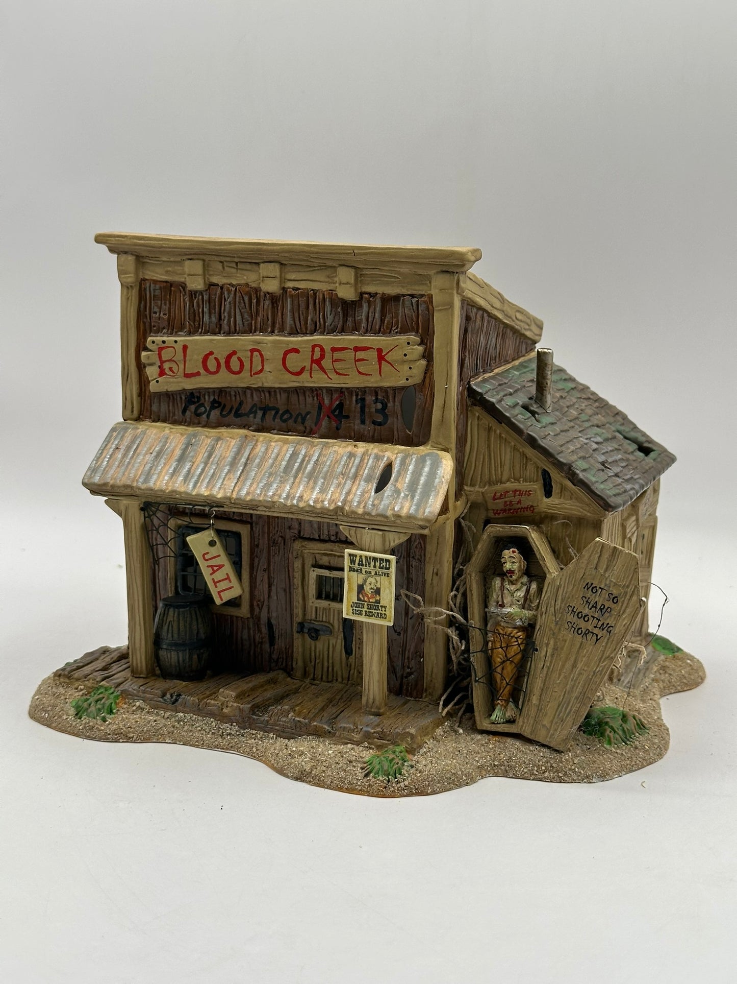 Department 56 - Blood Creek Jailhouse - Snow Village Halloween