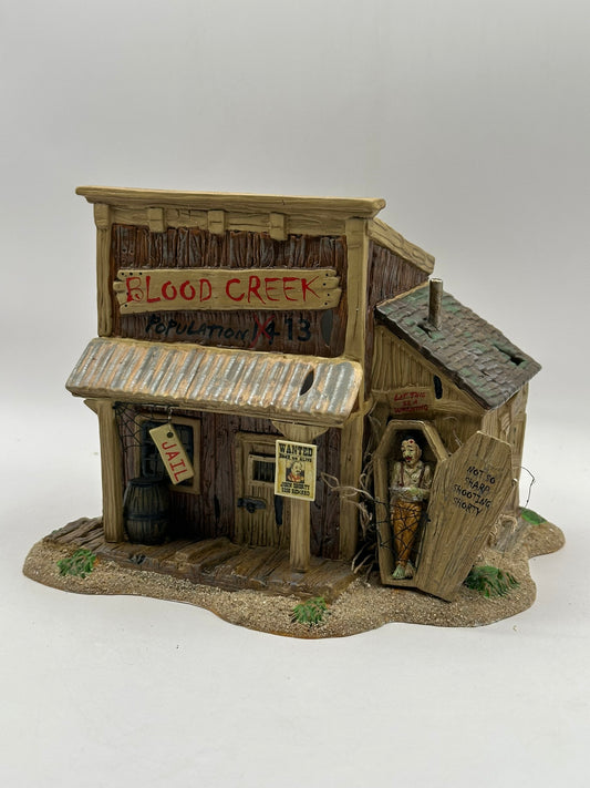 Department 56 - Blood Creek Jailhouse - Snow Village Halloween