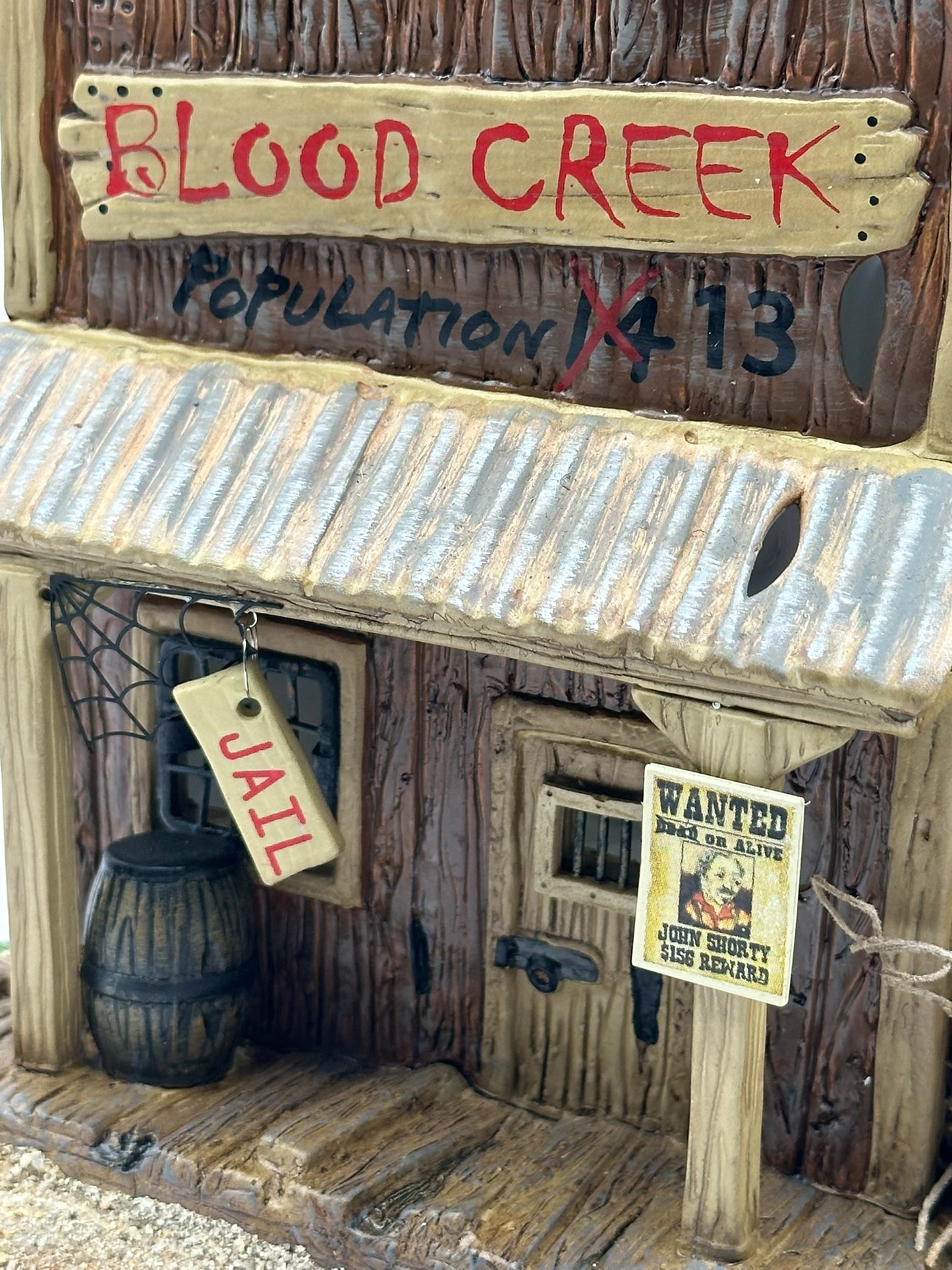 Department 56 - Blood Creek Jailhouse - Snow Village Halloween