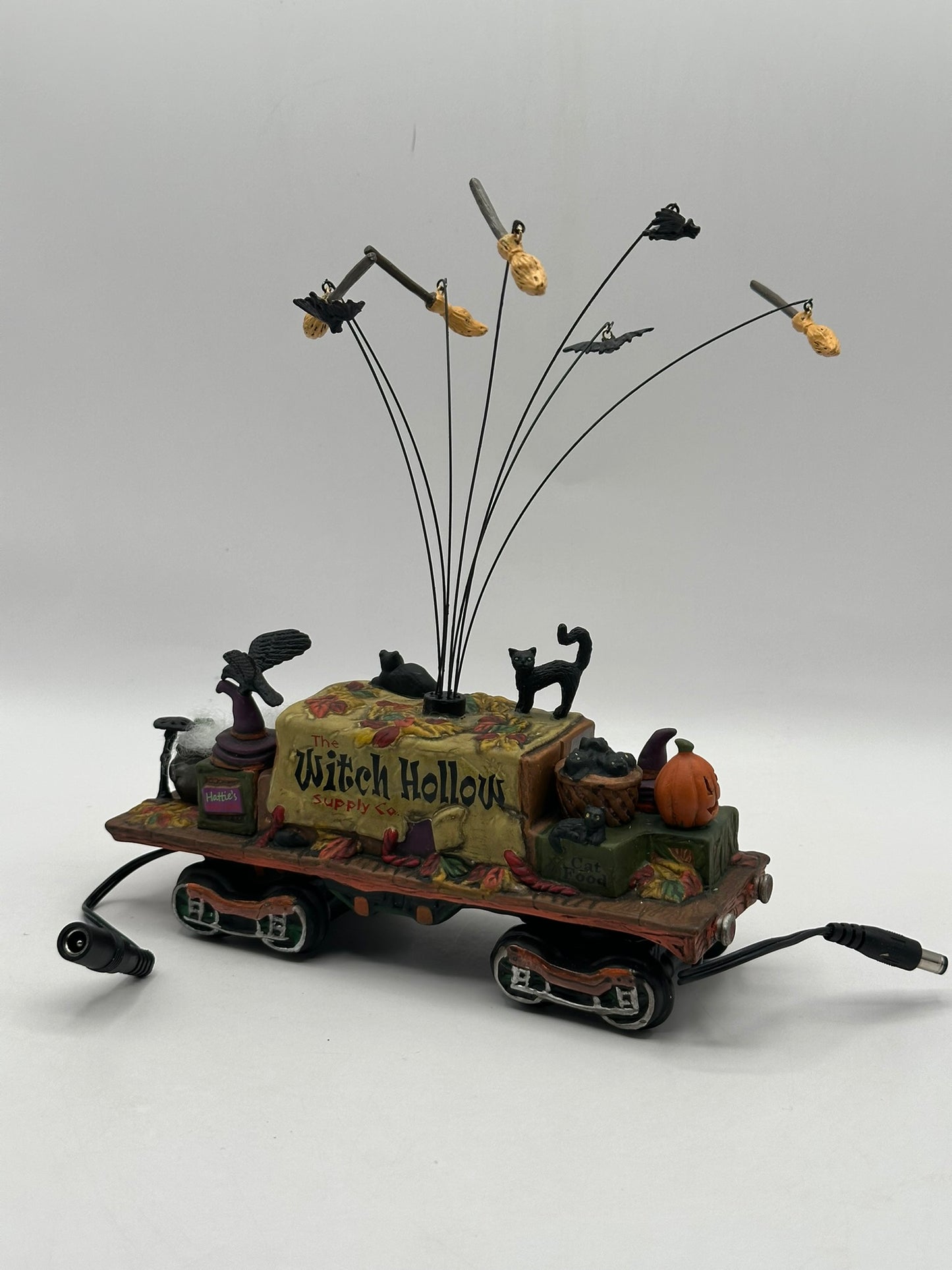 Department 56 - Haunted Rails Witch Hollow Supply Car - Snow Village Halloween