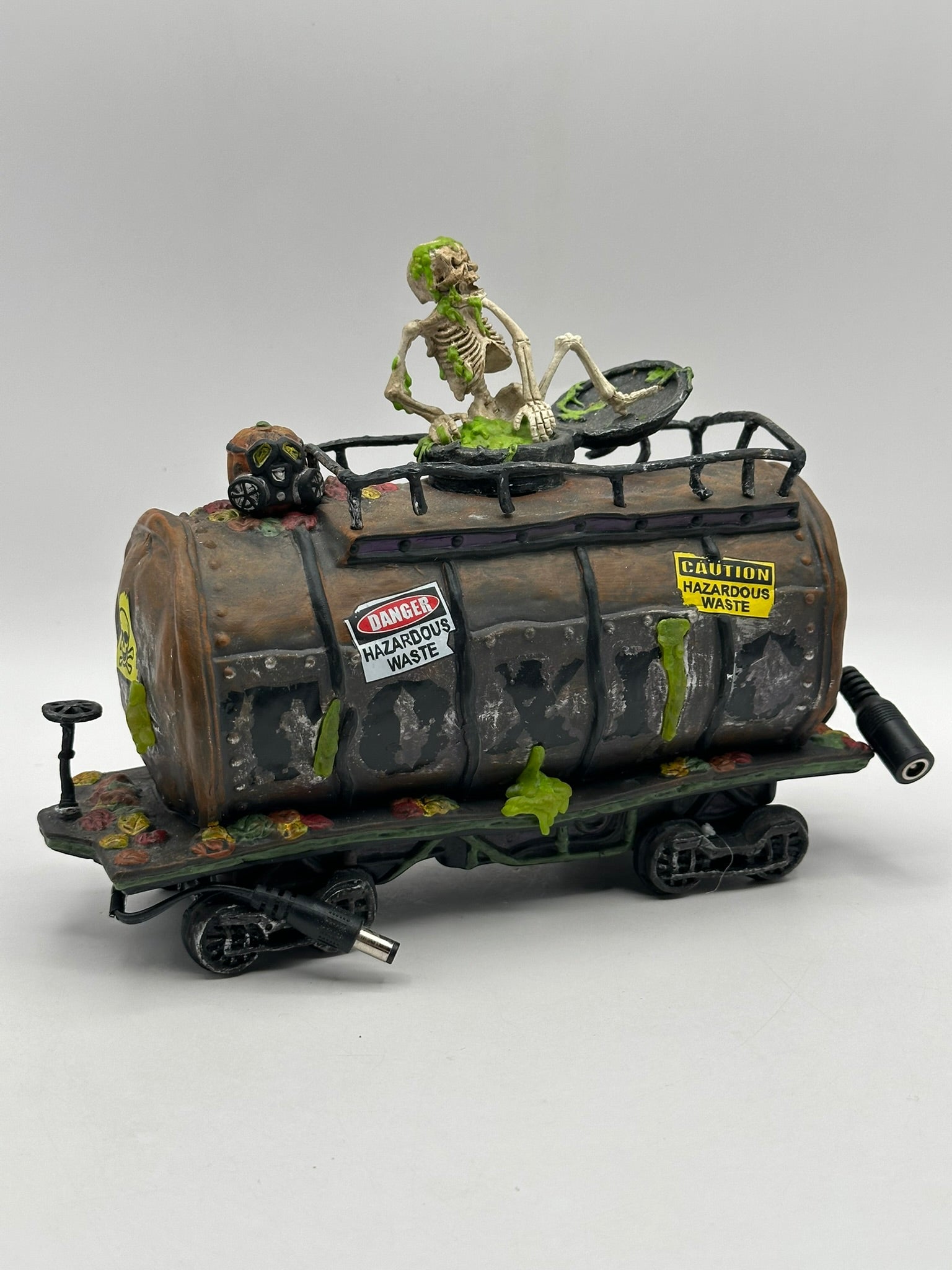 Department 56 - Haunted Rails Toxic Waste Car - Snow Village