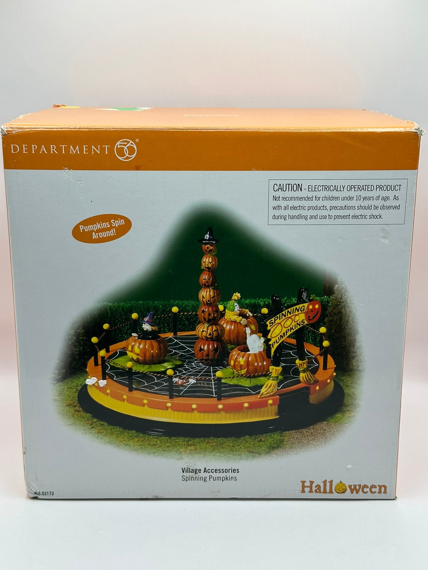 Department 56 - Spinning Pumpkins - Snow Village Halloween