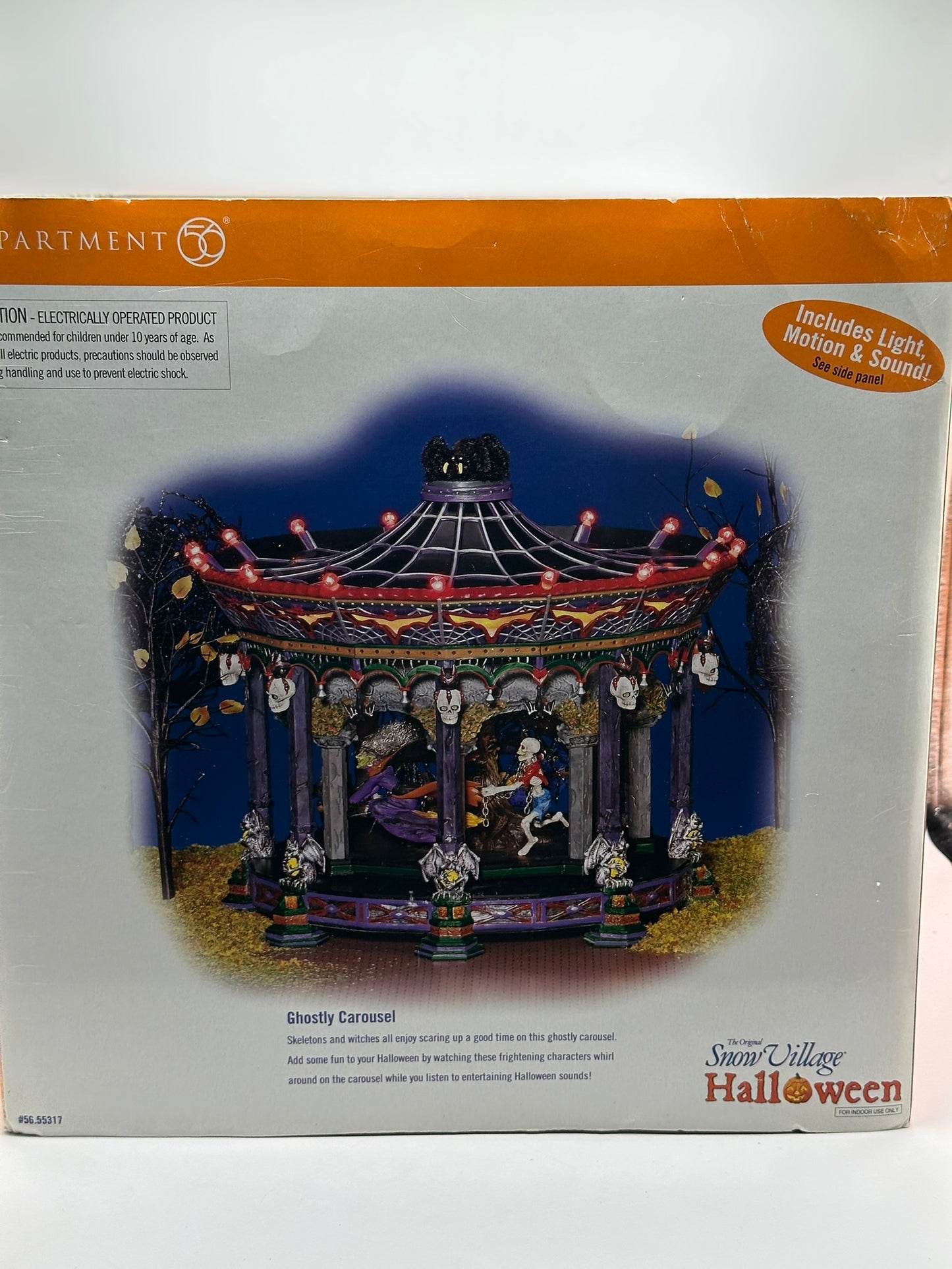 Department 56 - Ghostly Carousel - Snow Village Halloween