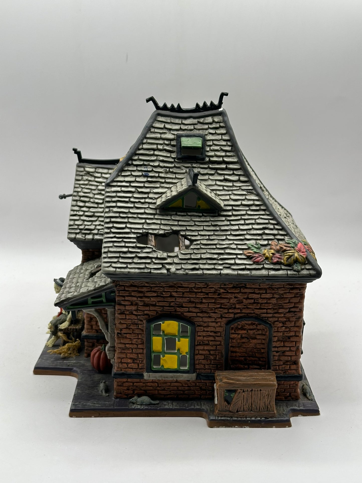 Department 56 - Rickety Railroad Station - Snow Village Halloween