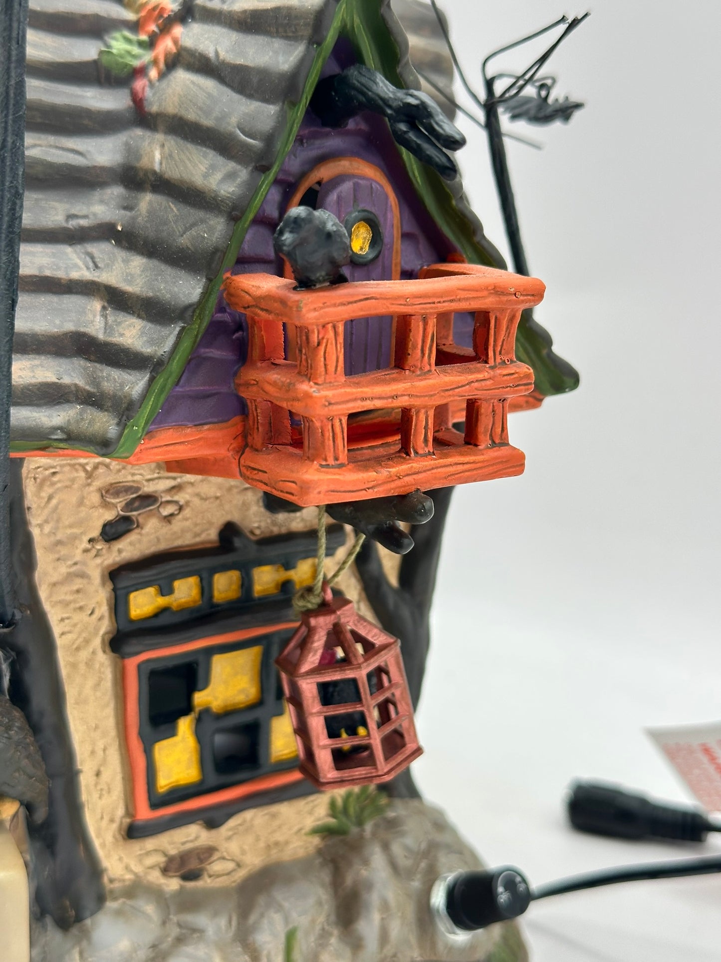 Department 56 - Poe's Perch Aviary - Snow Village Halloween