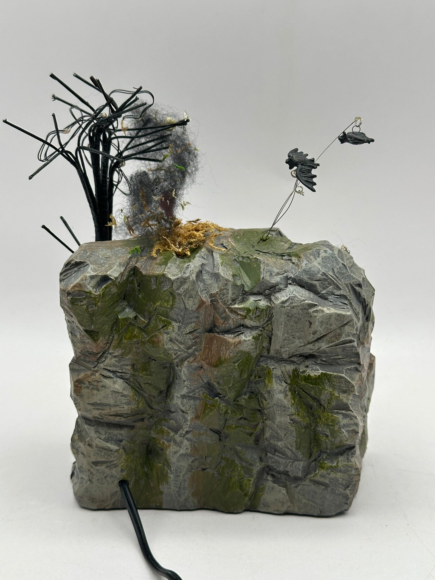 Department 56 - Black Light Bat Cave - Snow Village Halloween