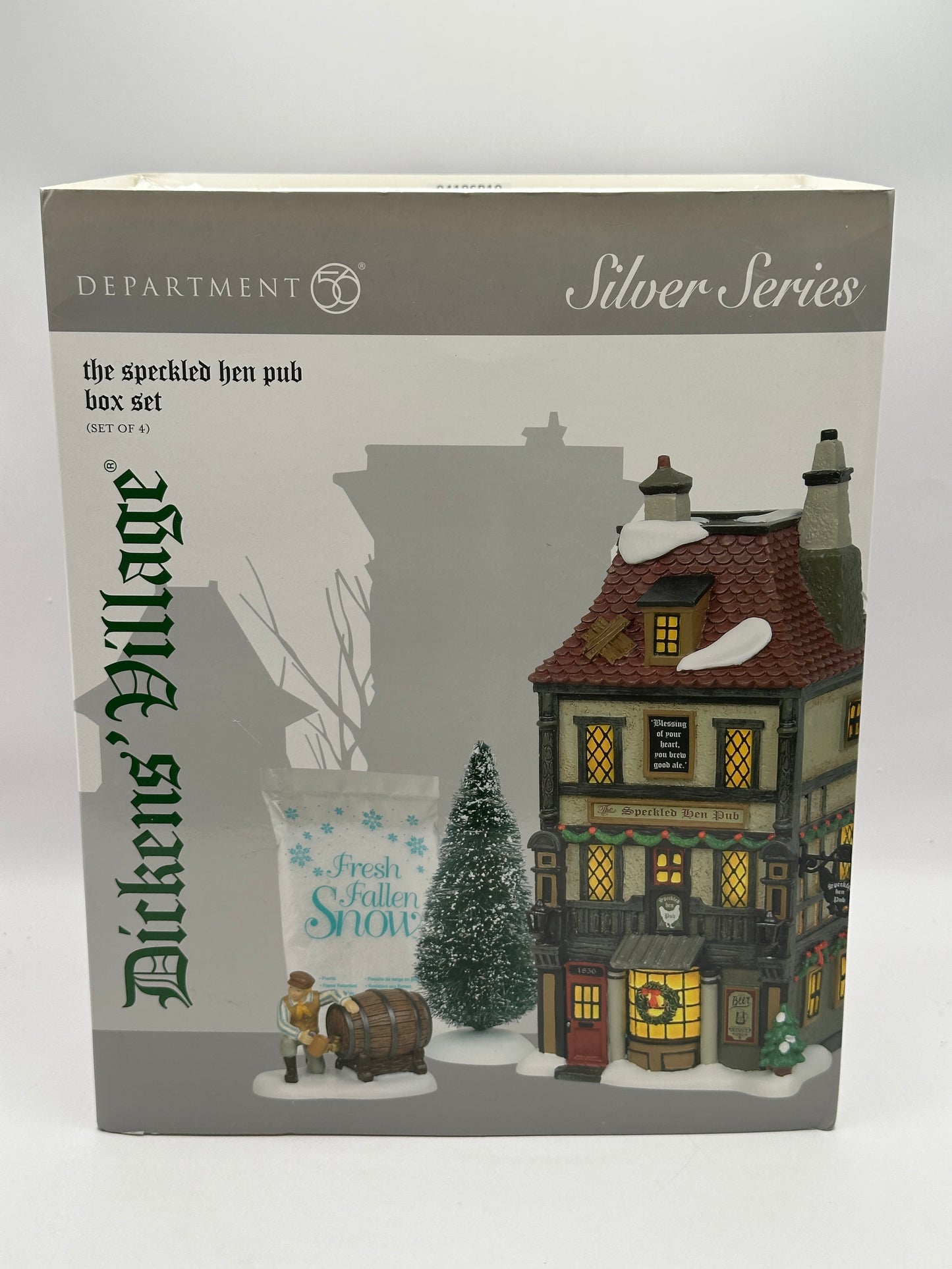 Department 56 - The Speckled Hen Pub Box Set - Dickens' Village