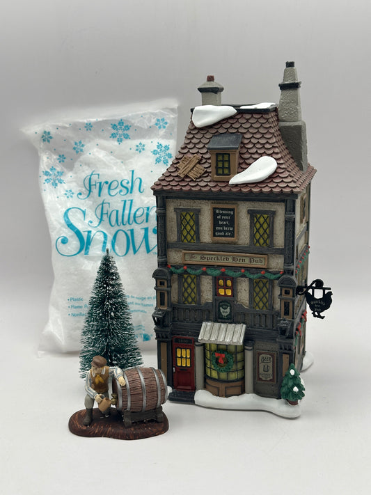 Department 56 - The Speckled Hen Pub Box Set - Dickens' Village