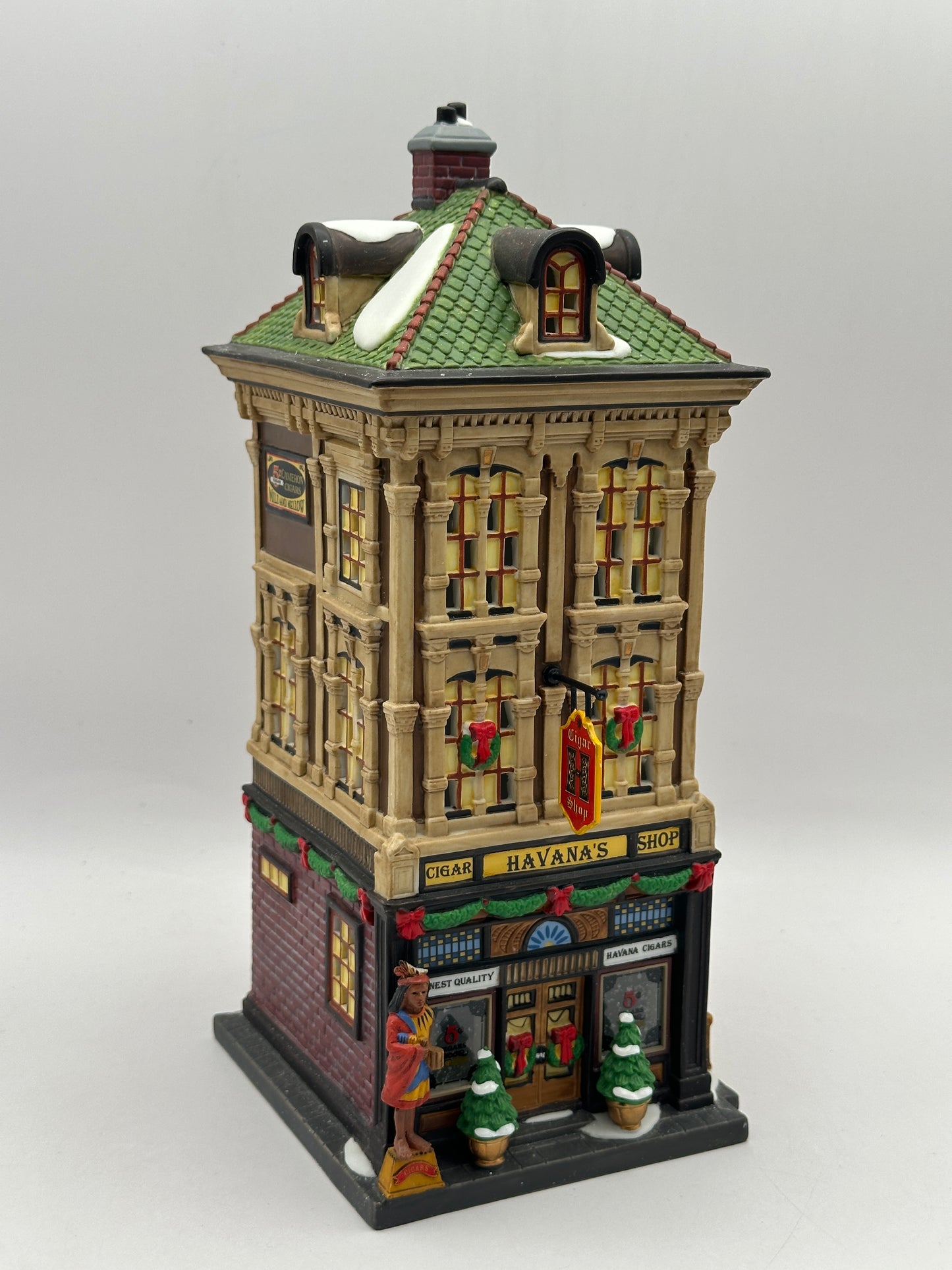 Department 56 - Havana's Cigar Shop - Christmas in the City