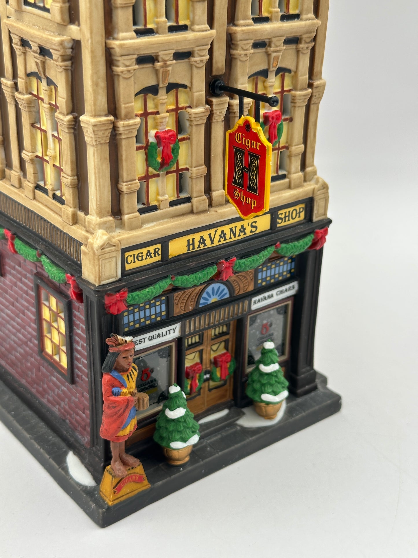 Department 56 - Havana's Cigar Shop - Christmas in the City