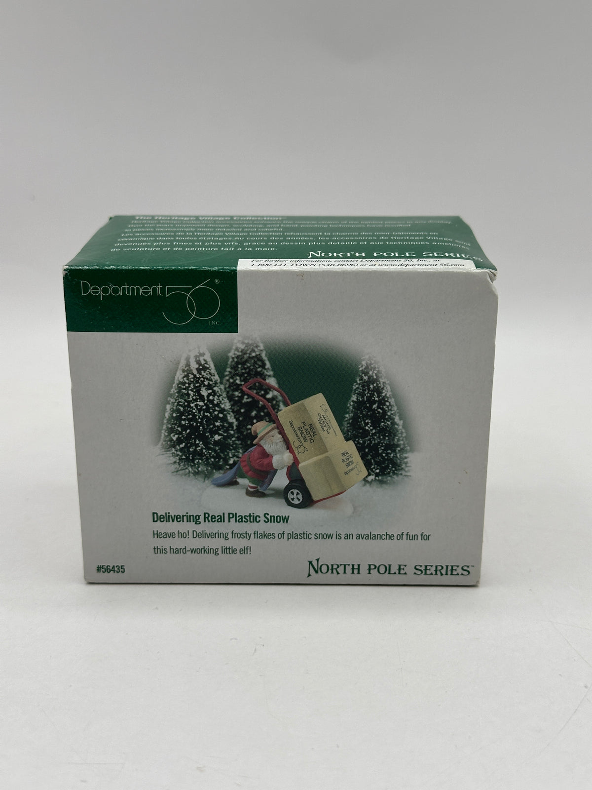 Department 56 - Delivering Real Plastic Snow - North Pole Series