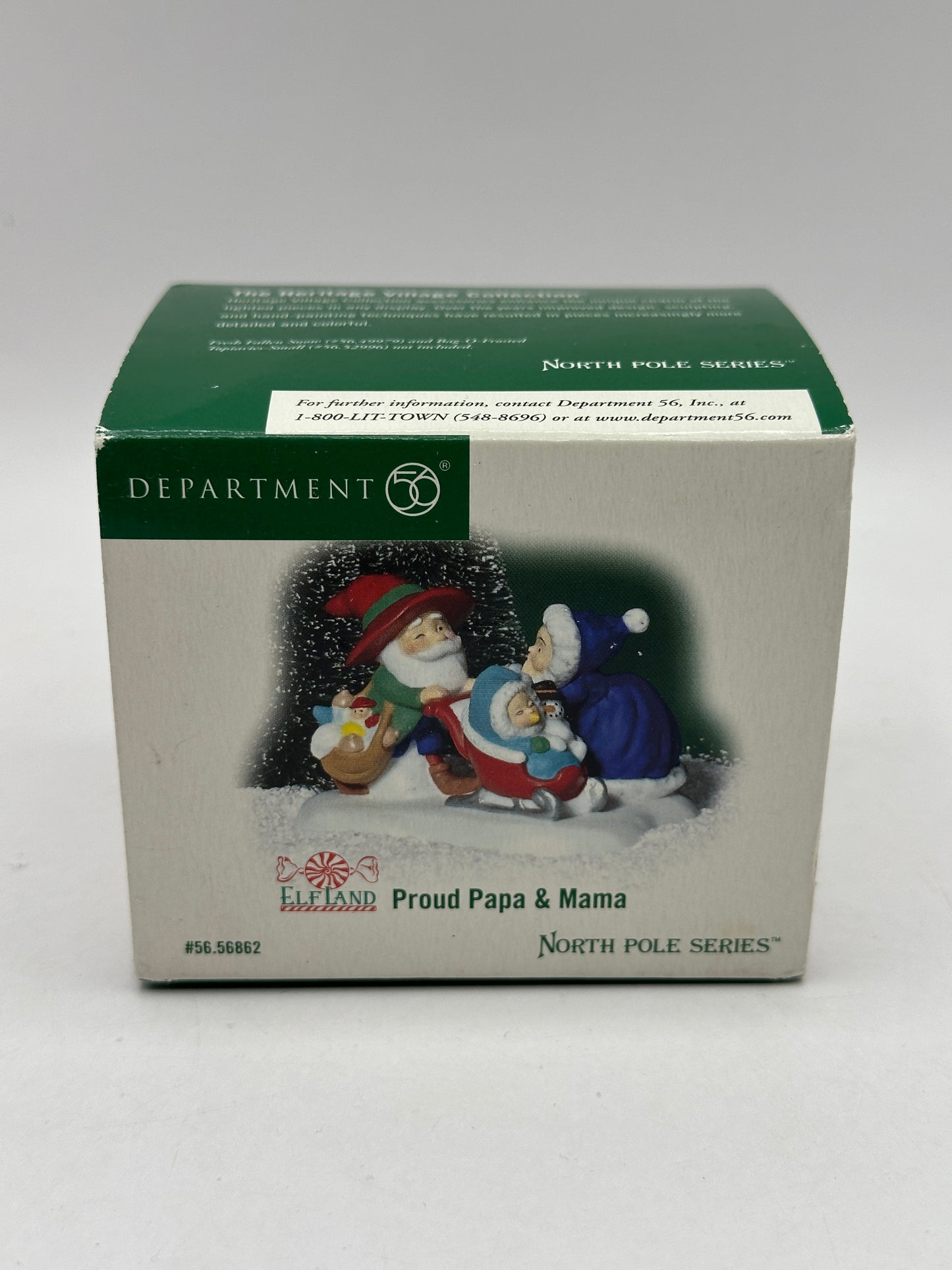 Department 56 - 'Elf Land' Proud Papa & Mama - North Pole Series