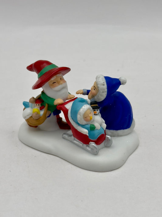 Department 56 - 'Elf Land' Proud Papa & Mama - North Pole Series