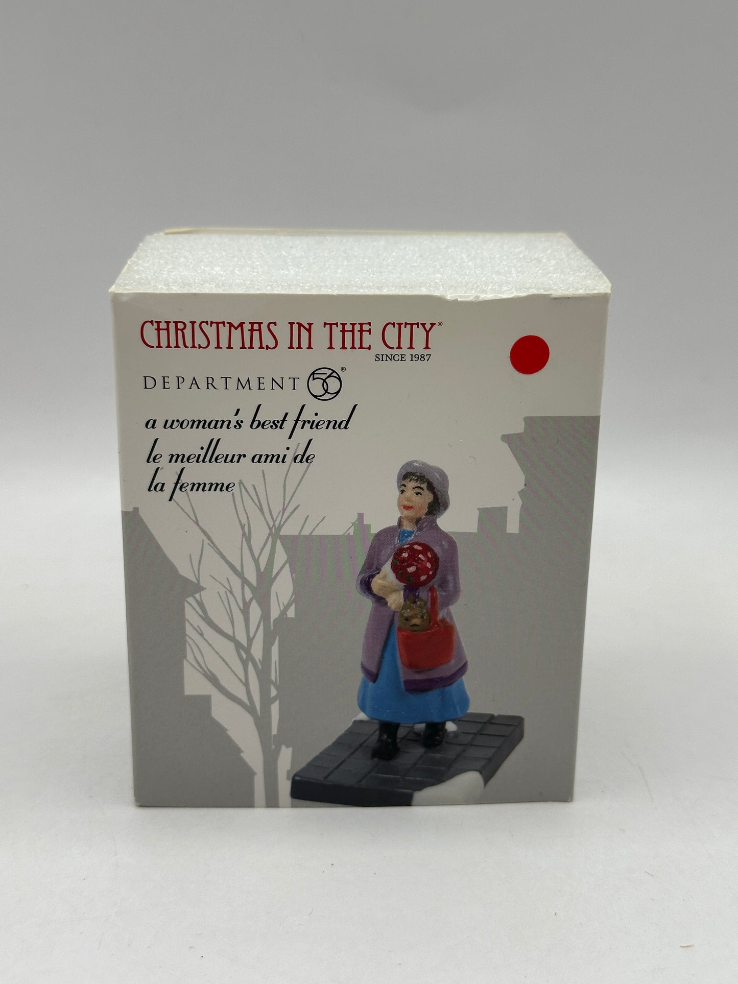Department 56 - A Woman's Best Friend - Christmas in the City
