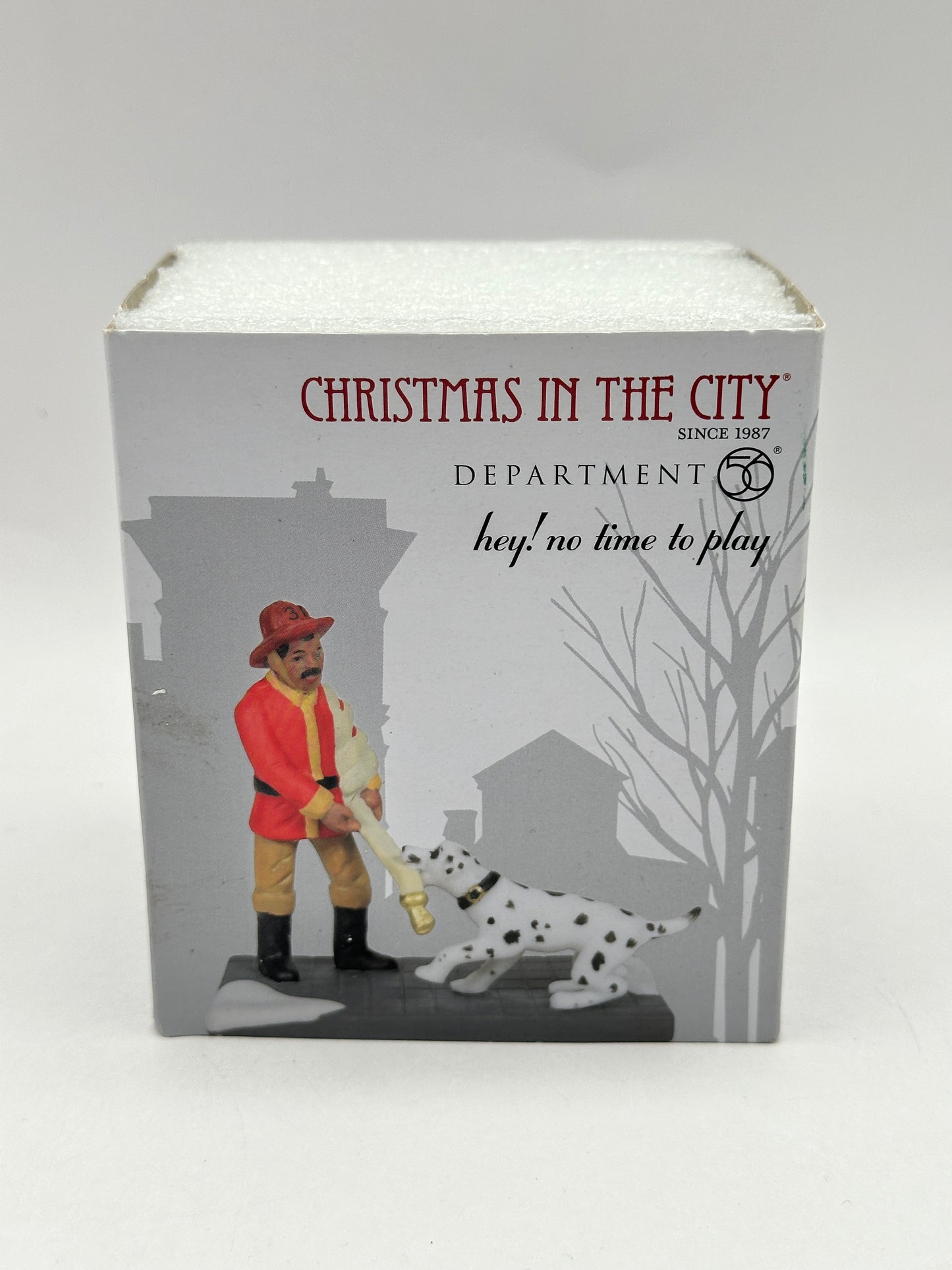 Department 56 - Hey! No Time to Play - Christmas in the City
