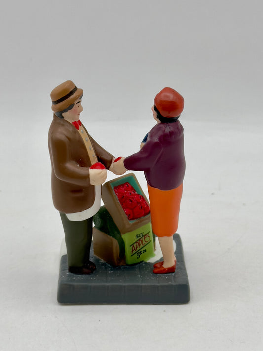Department 56 - City Apple Vendor - Christmas in the City