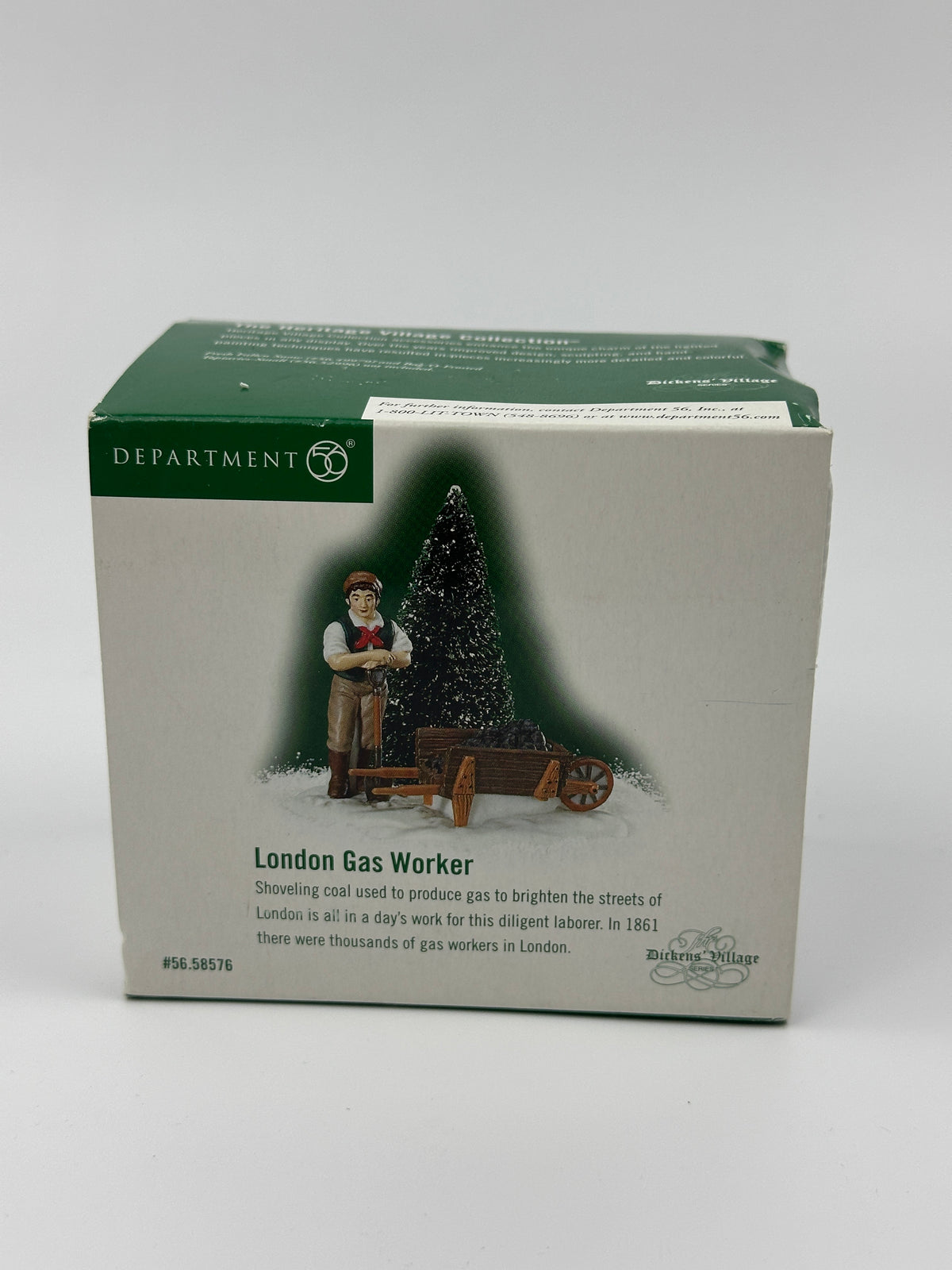 Department 56 - London Gas Worker - Dickens' Village