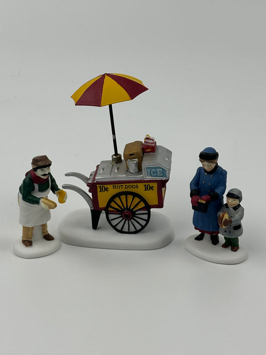 Department 56 - Hot Dog Vendor - Christmas in the City