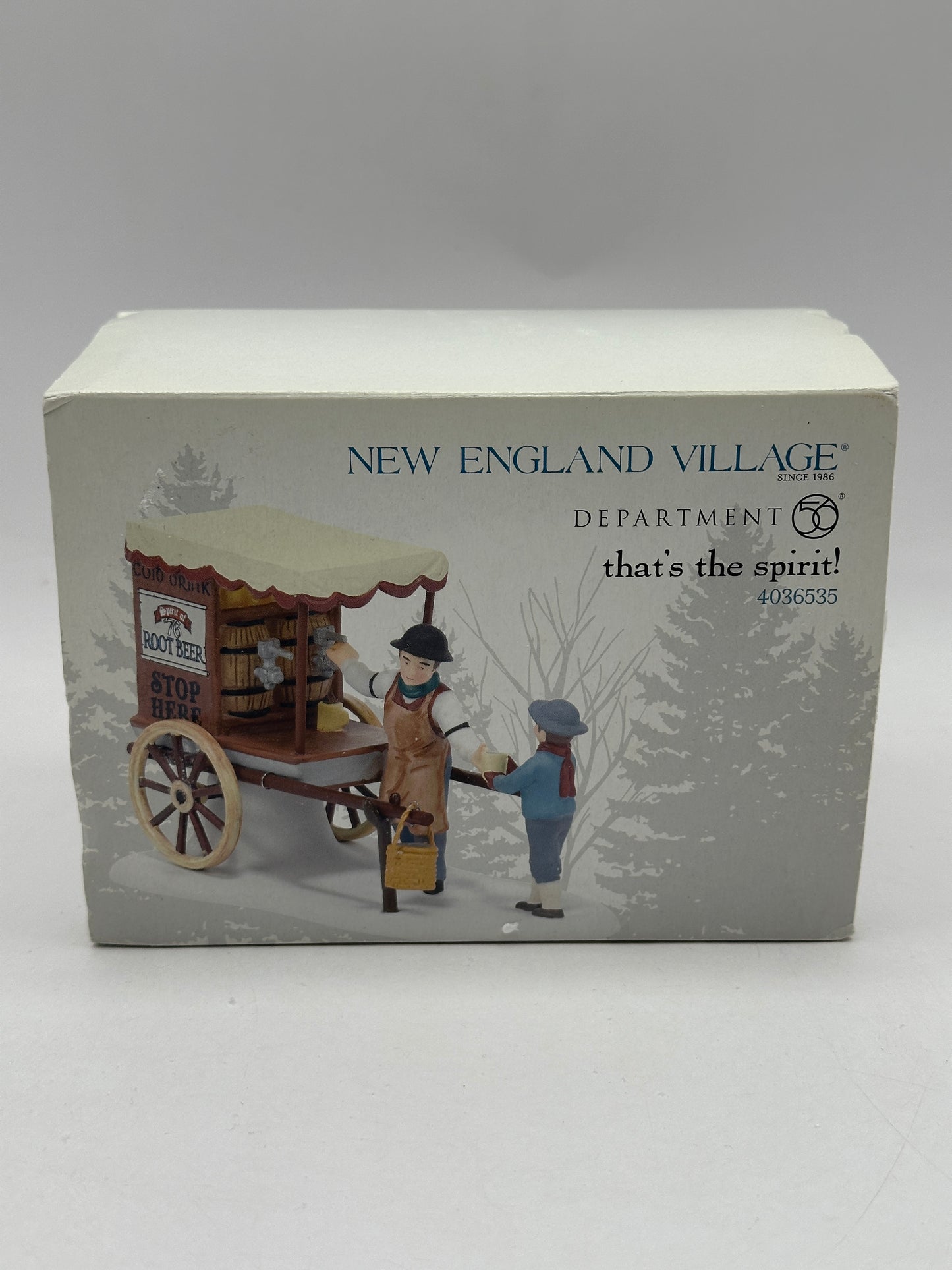 Department 56 - That's The Spirit! - New England Village