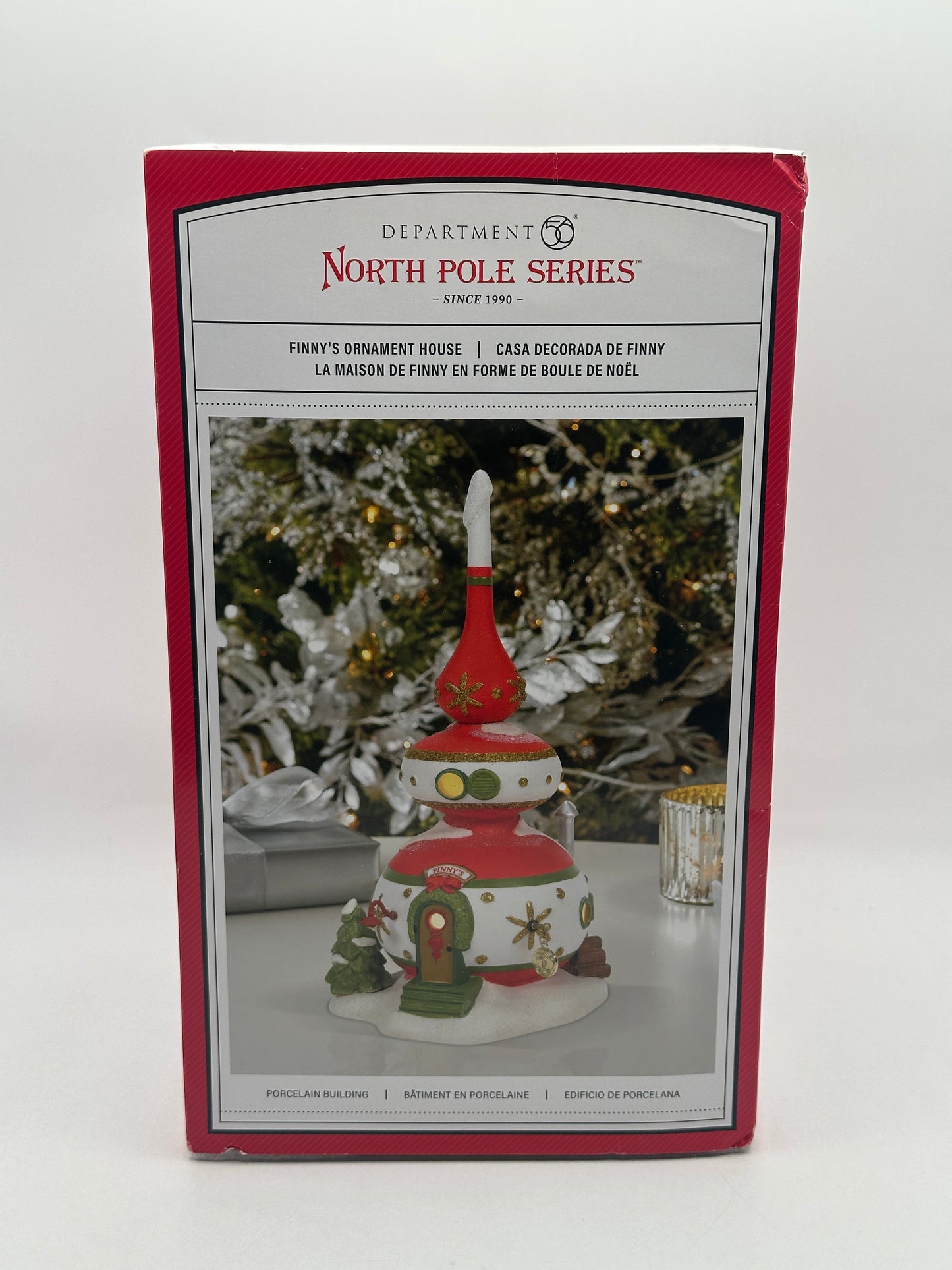 Department 56 - Finny's Ornament House - North Pole Series