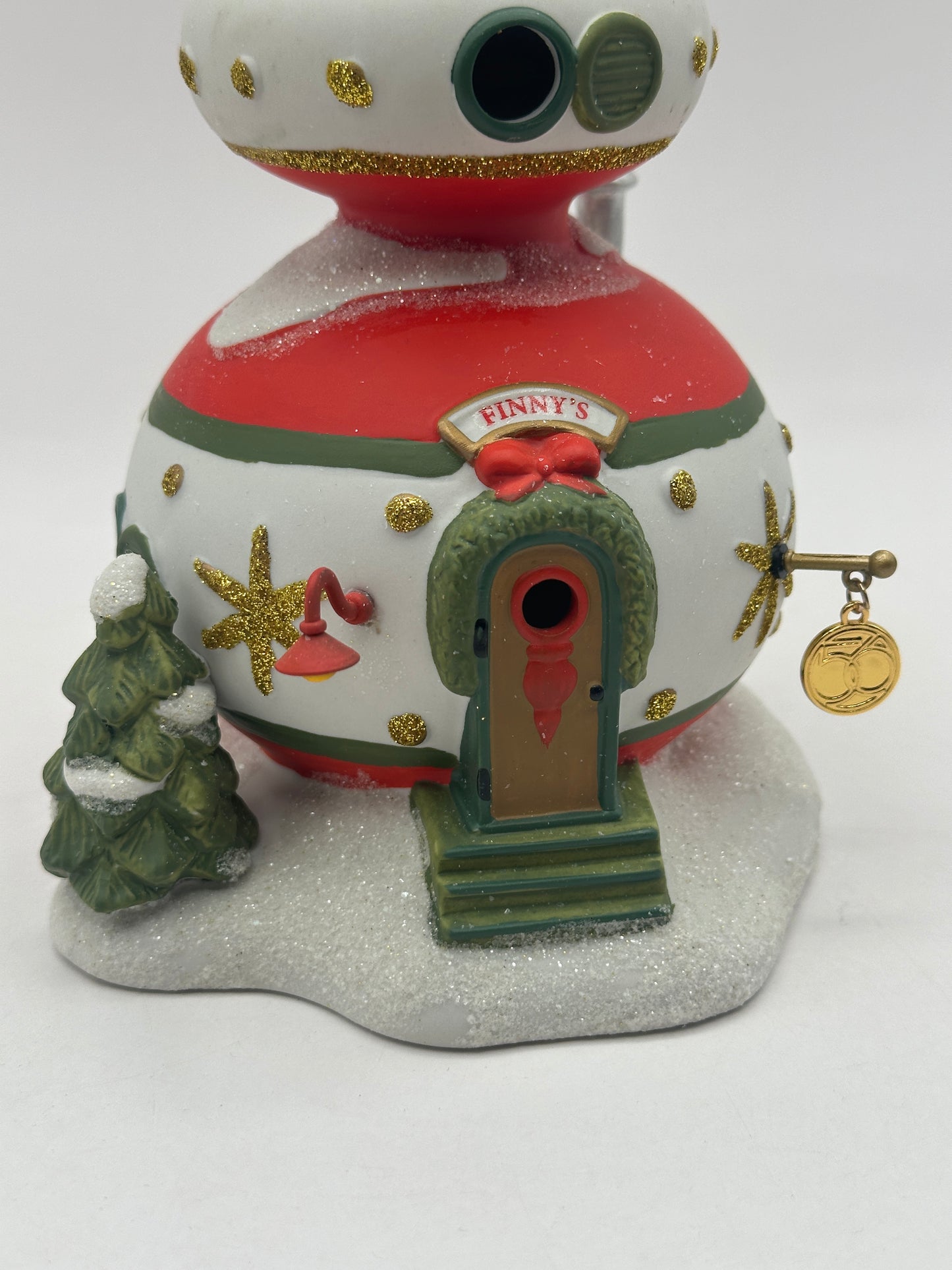 Department 56 - Finny's Ornament House - North Pole Series