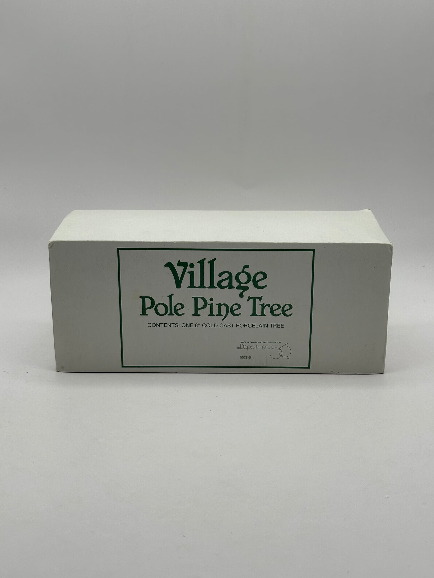 Department 56 - Pole Pine Tree (8 inch) - Village Accessories