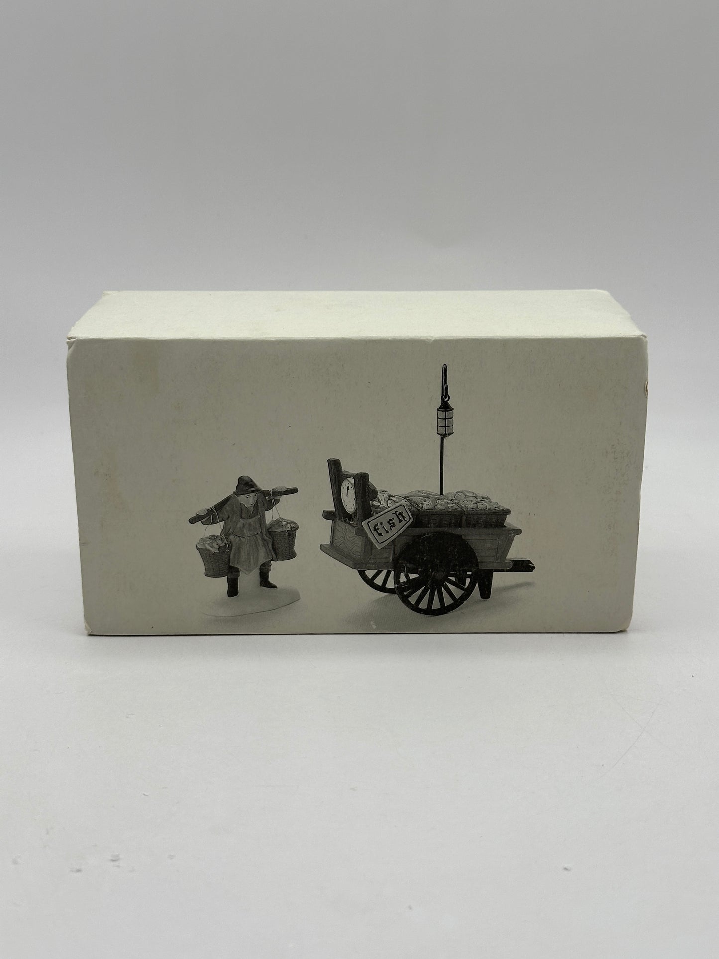 Department 56 - Chelsea Market Fish Monger & Cart - Dickens' Village