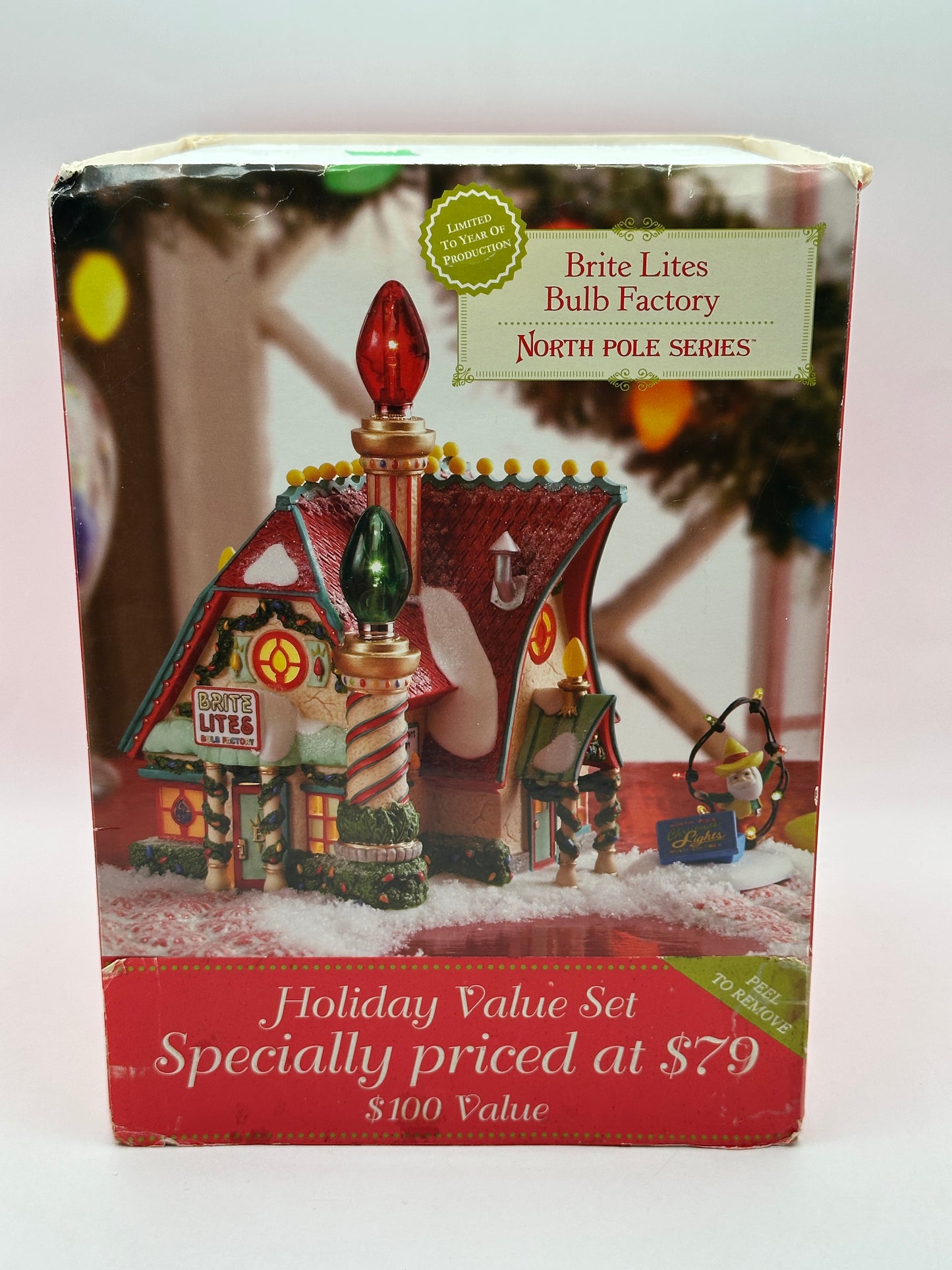 Department 56 - Brite Lites Bulb Factory - North Pole Series