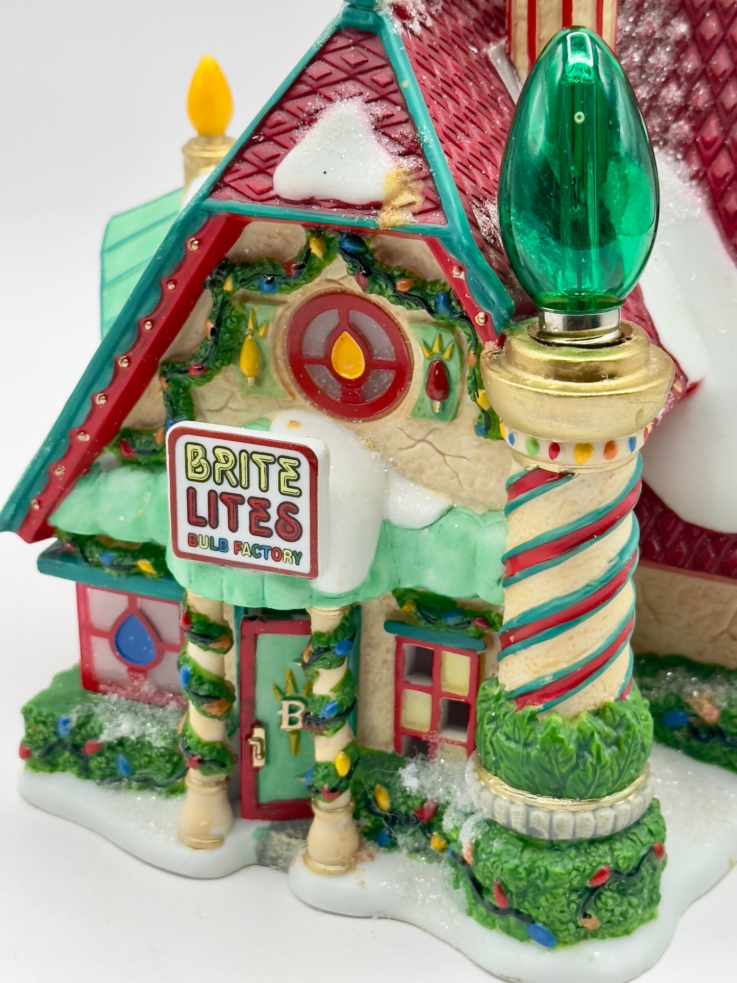 Department 56 - Brite Lites Bulb Factory - North Pole Series
