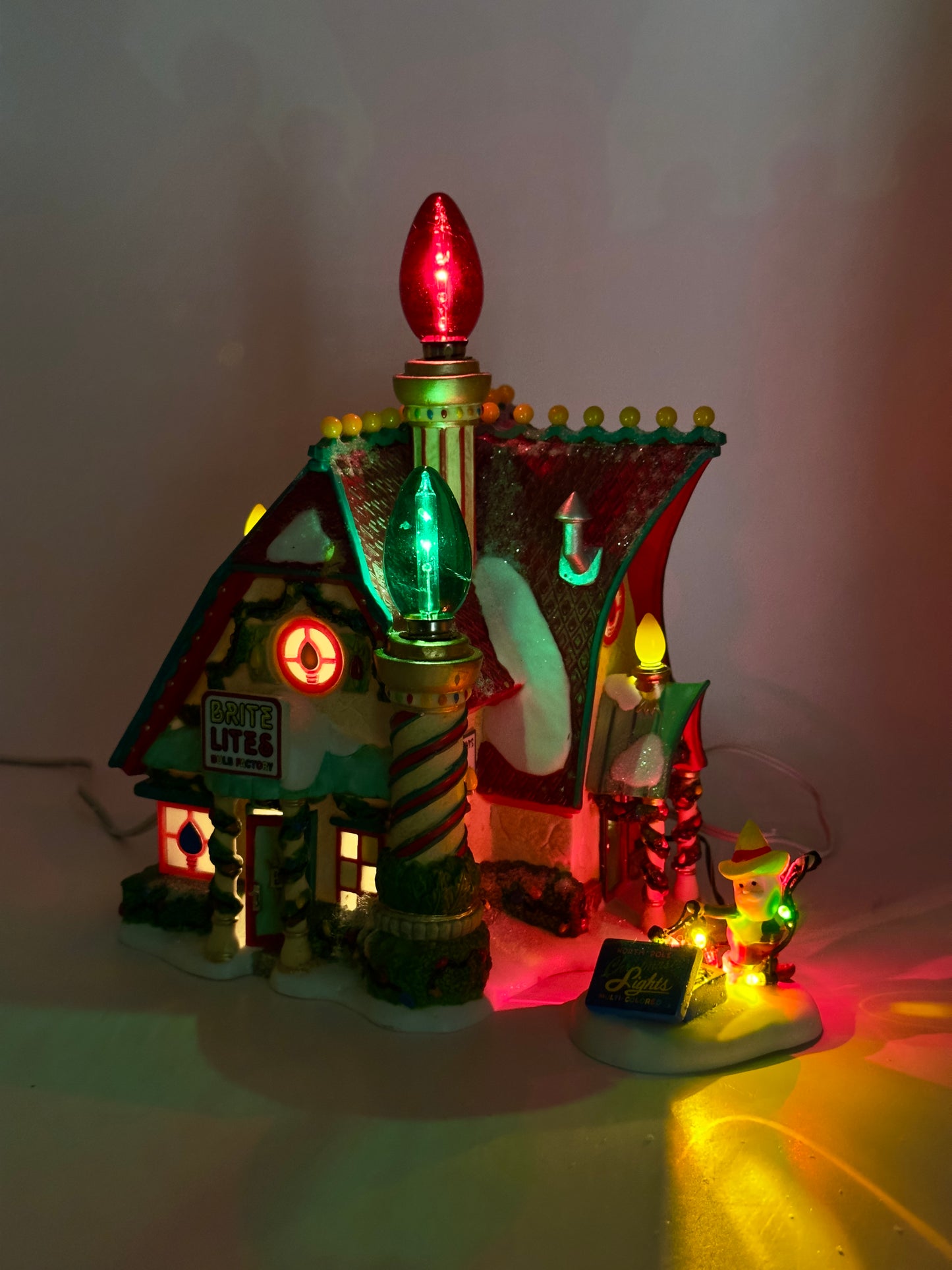 Department 56 - Brite Lites Bulb Factory - North Pole Series