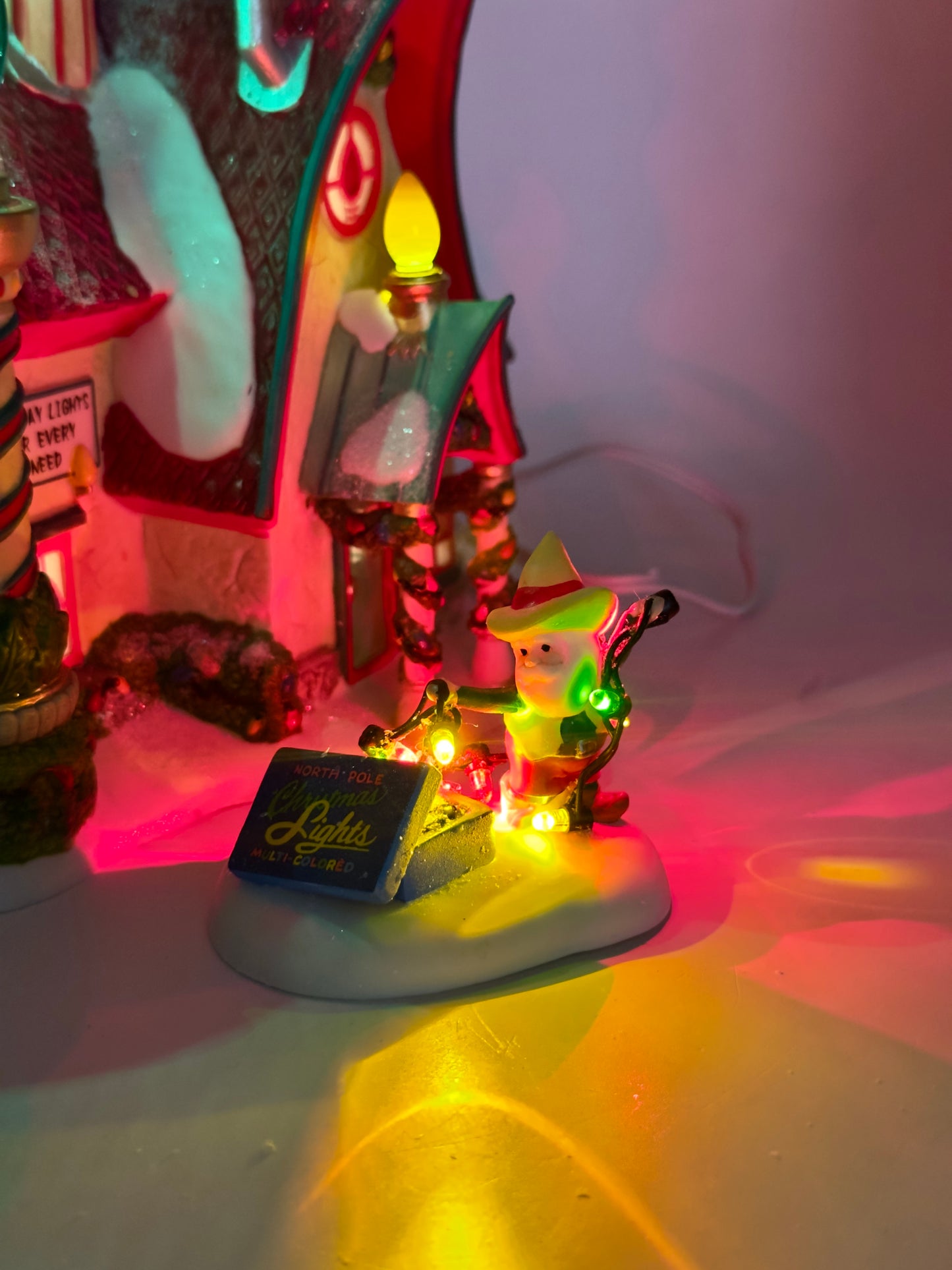 Department 56 - Brite Lites Bulb Factory - North Pole Series