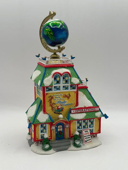 Department 56 - Around The World In 24 Hours Flight Center - North Pole Series