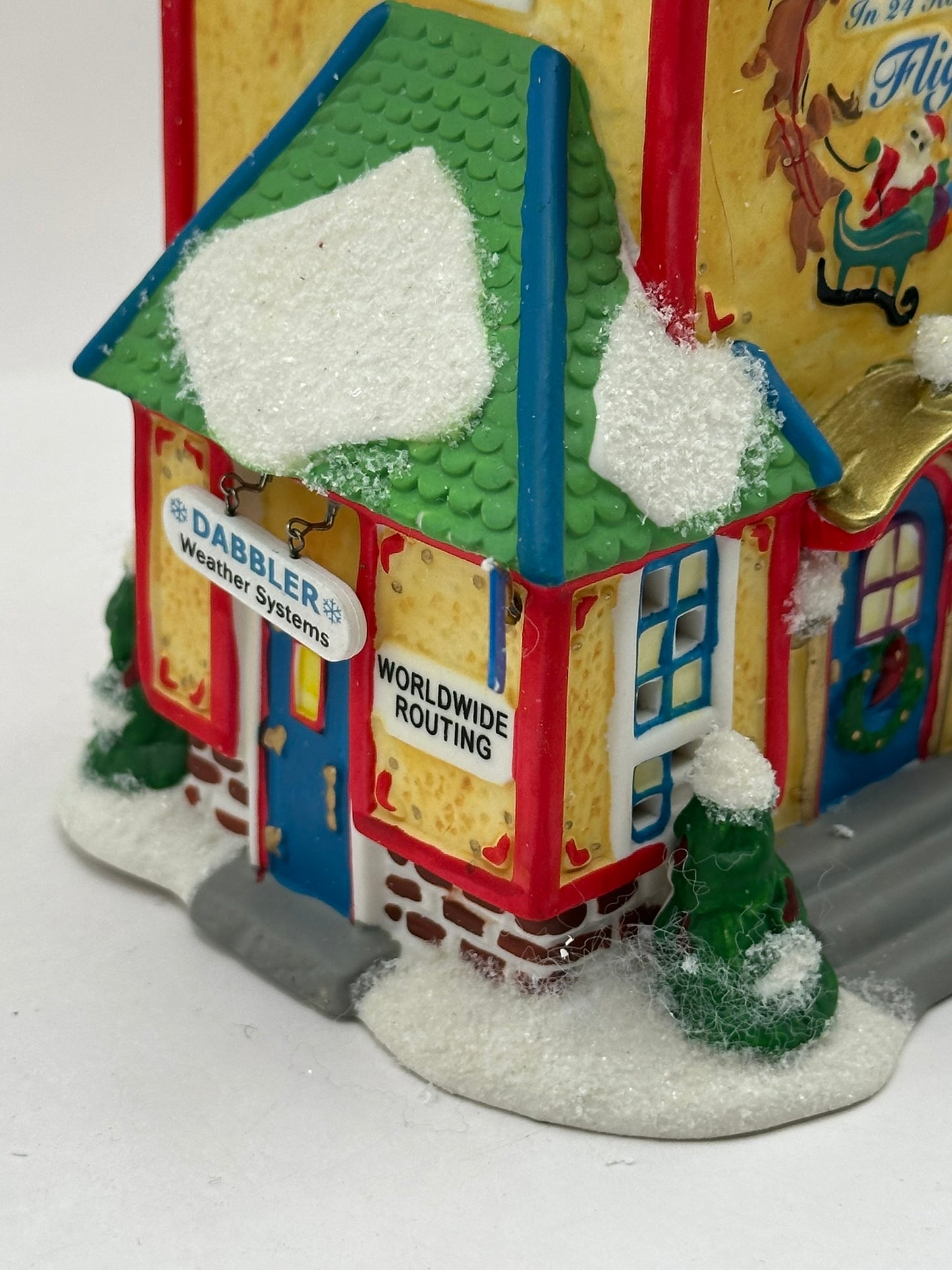 Department 56 - Around The World In 24 Hours Flight Center - North Pole Series