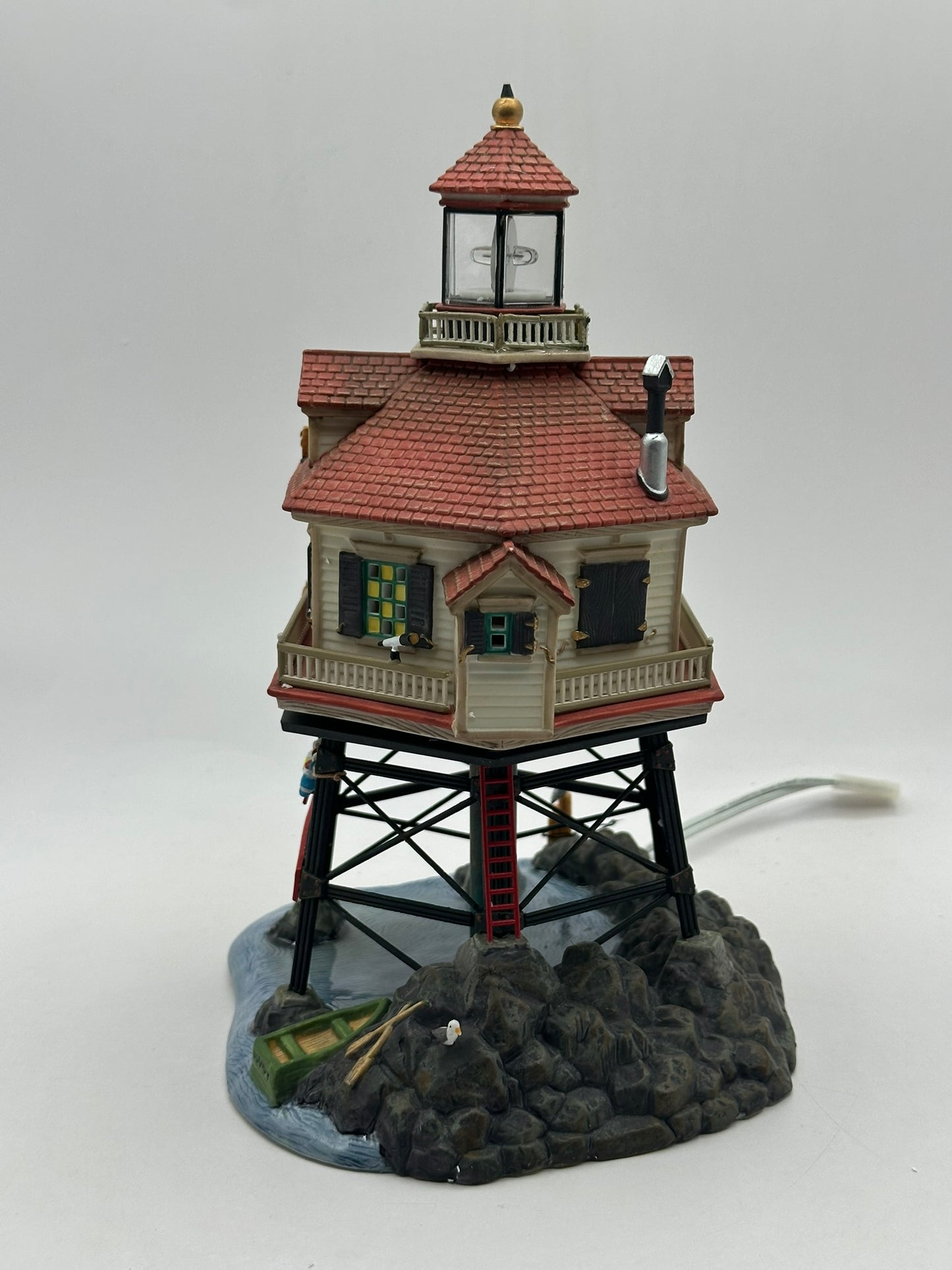 Department 56 - Breakers Point Lighthouse - New England Village