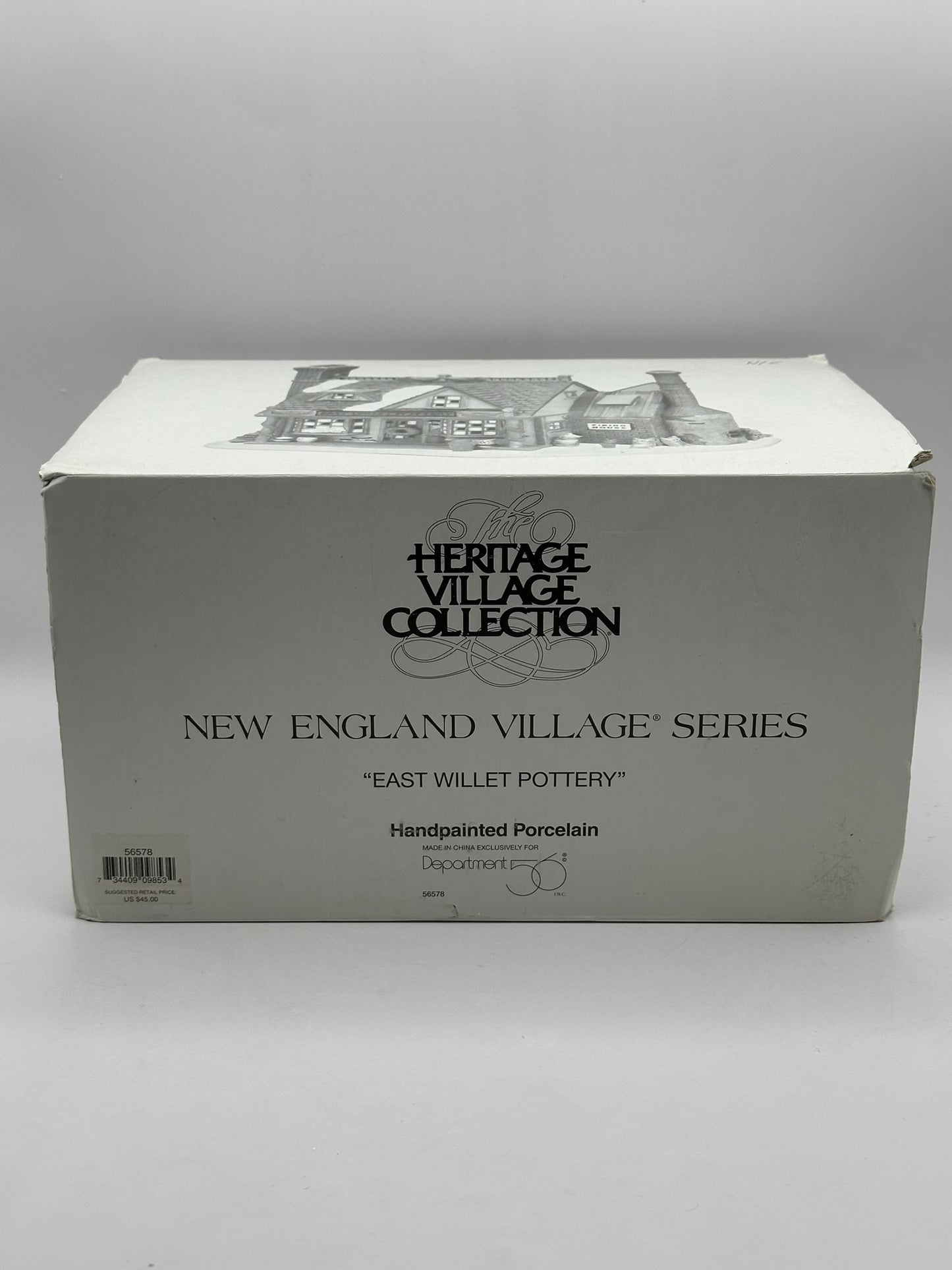 Department 56 - East Willet Pottery - New England Village