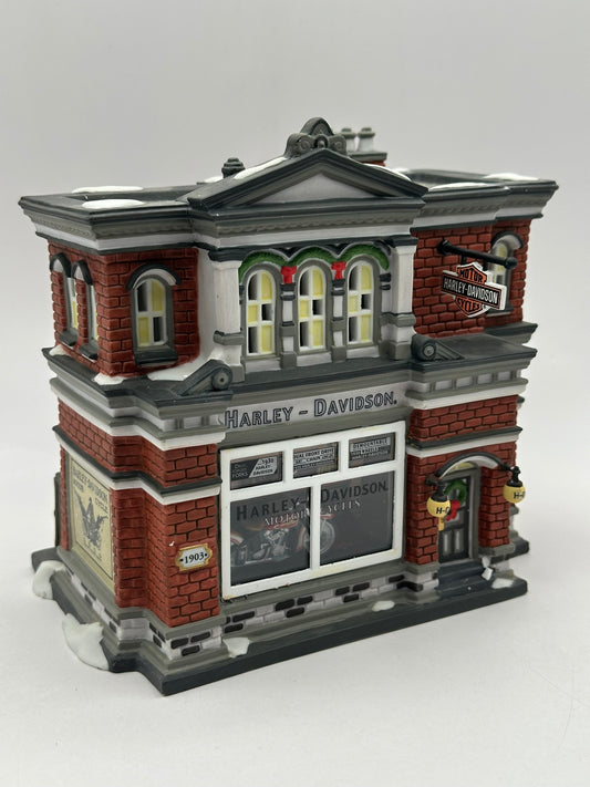 Department 56 - Harley-Davidson City Dealership - Christmas in the City