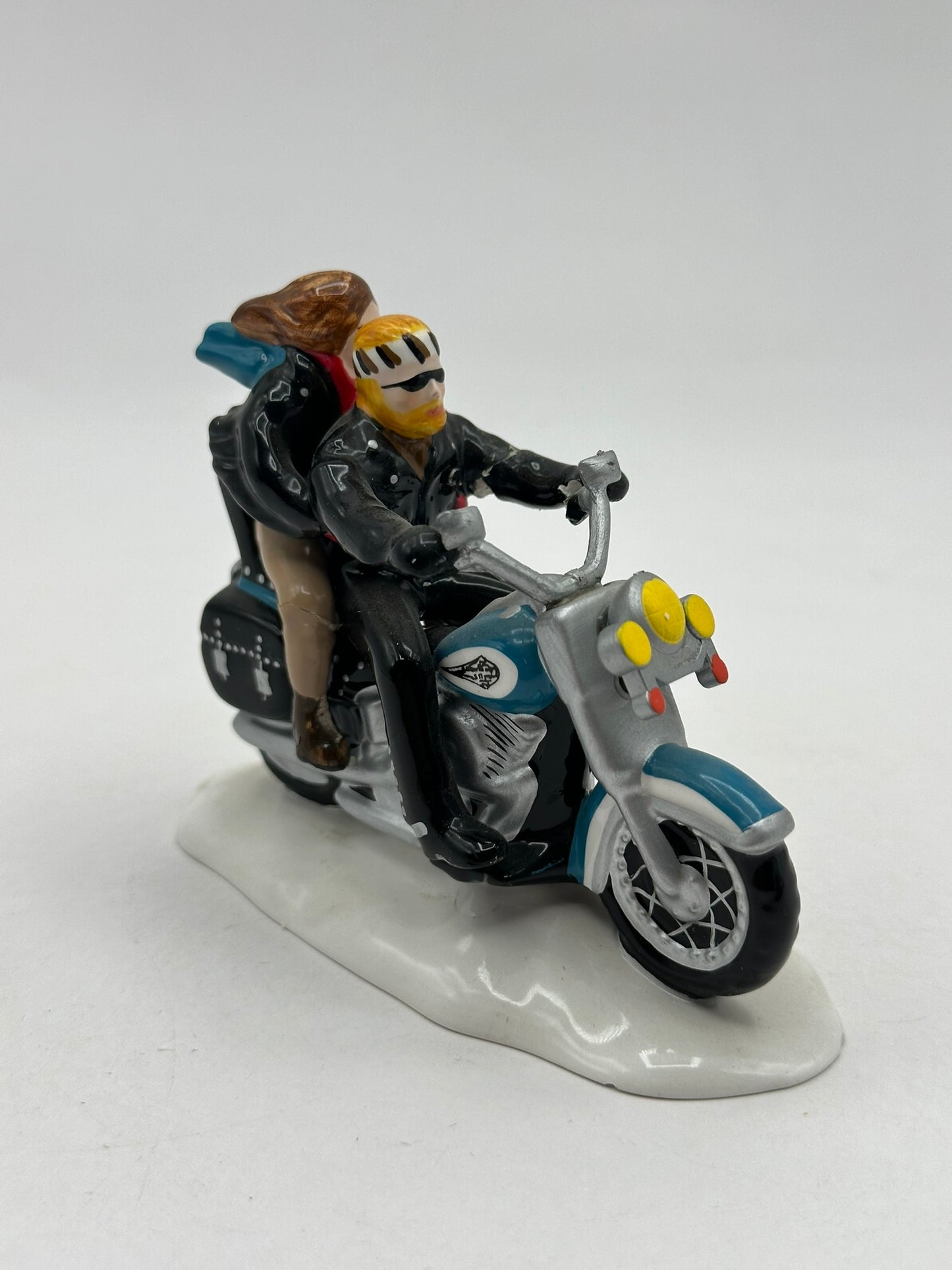 Department 56 - Two For The Road (Harley-Davidson) - Original Snow Village