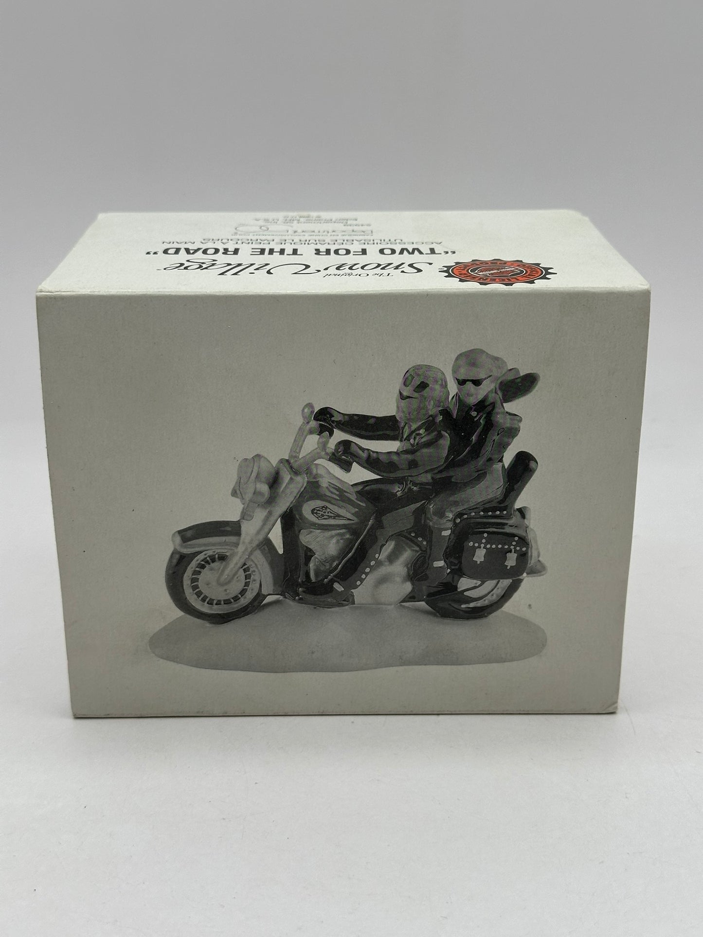 Department 56 - Two For The Road (Harley-Davidson) - Original Snow Village