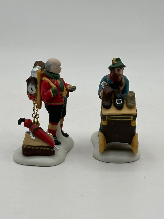 Department 56 - Cobbler & Clock Peddler - Dickens' Village