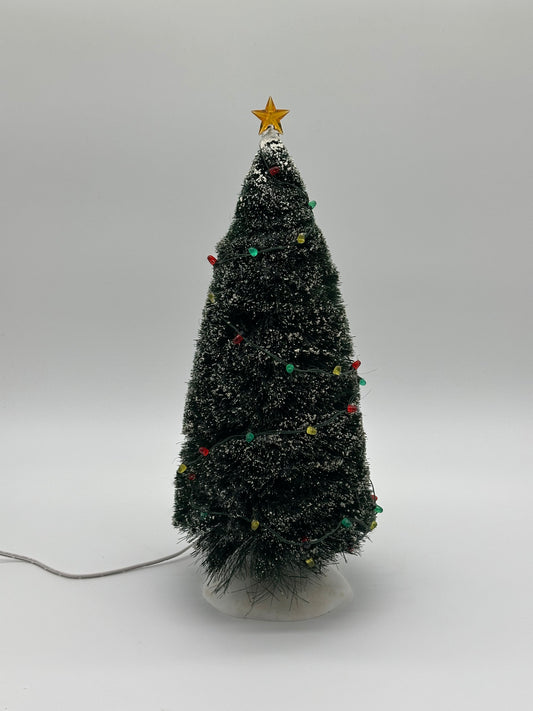 Department 56 - Village Lighted Town Tree - Village Accessories